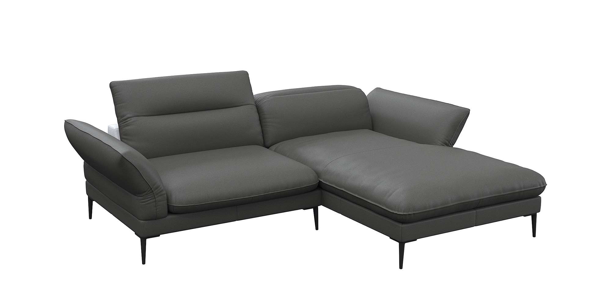 FLEXLUX "Salino, Funktionssofa mit Recamiere, Relaxsofa, Ecksofa" Sofa mit günstig online kaufen