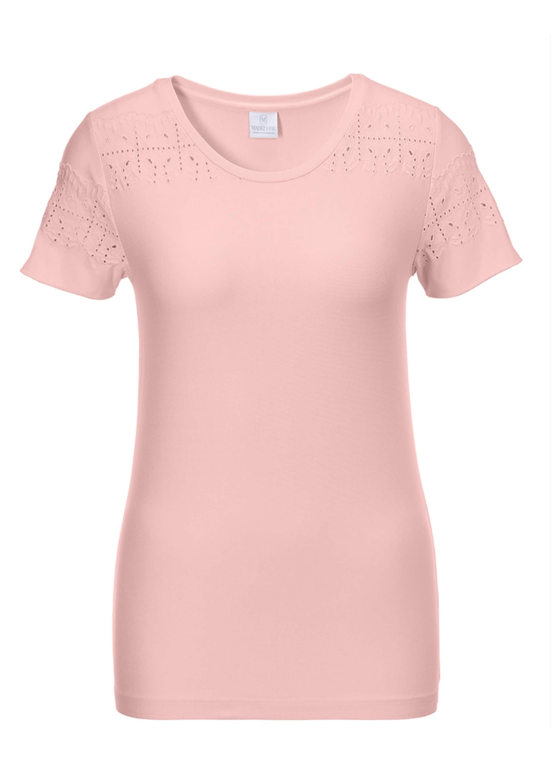 MADELEINE Kurzarmshirt »Shirt Shirt mit Lochstickerei«