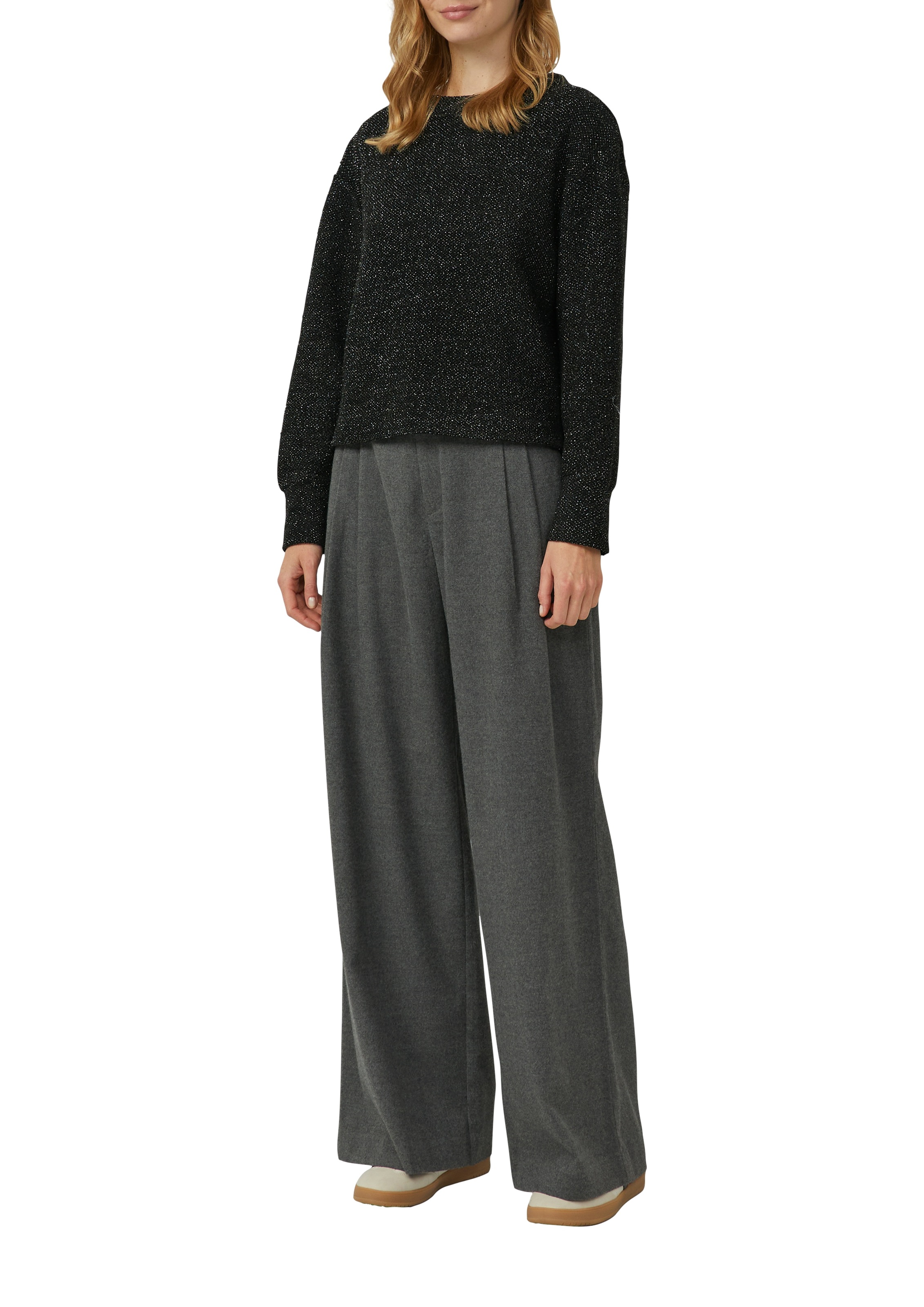 s.Oliver Strickpullover mit Glitzer-Fäden günstig online kaufen