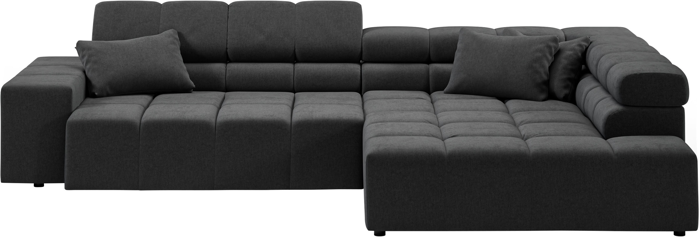 INOSIGN Ecksofa "Ancona incl. Kopfteilverstellung, Breite 319cm, L-Form", w günstig online kaufen