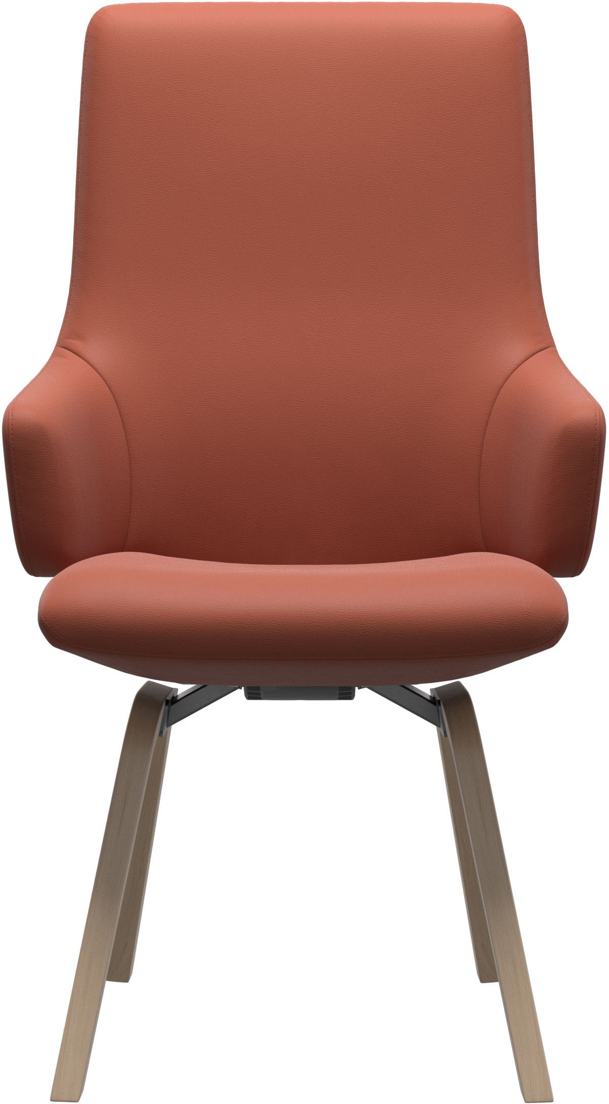 Stressless® Polsterstuhl »Laurel«, Leder PALOMA, High Back mit Armlehne, Größe L, mit schräggestellten Beinen in Eiche