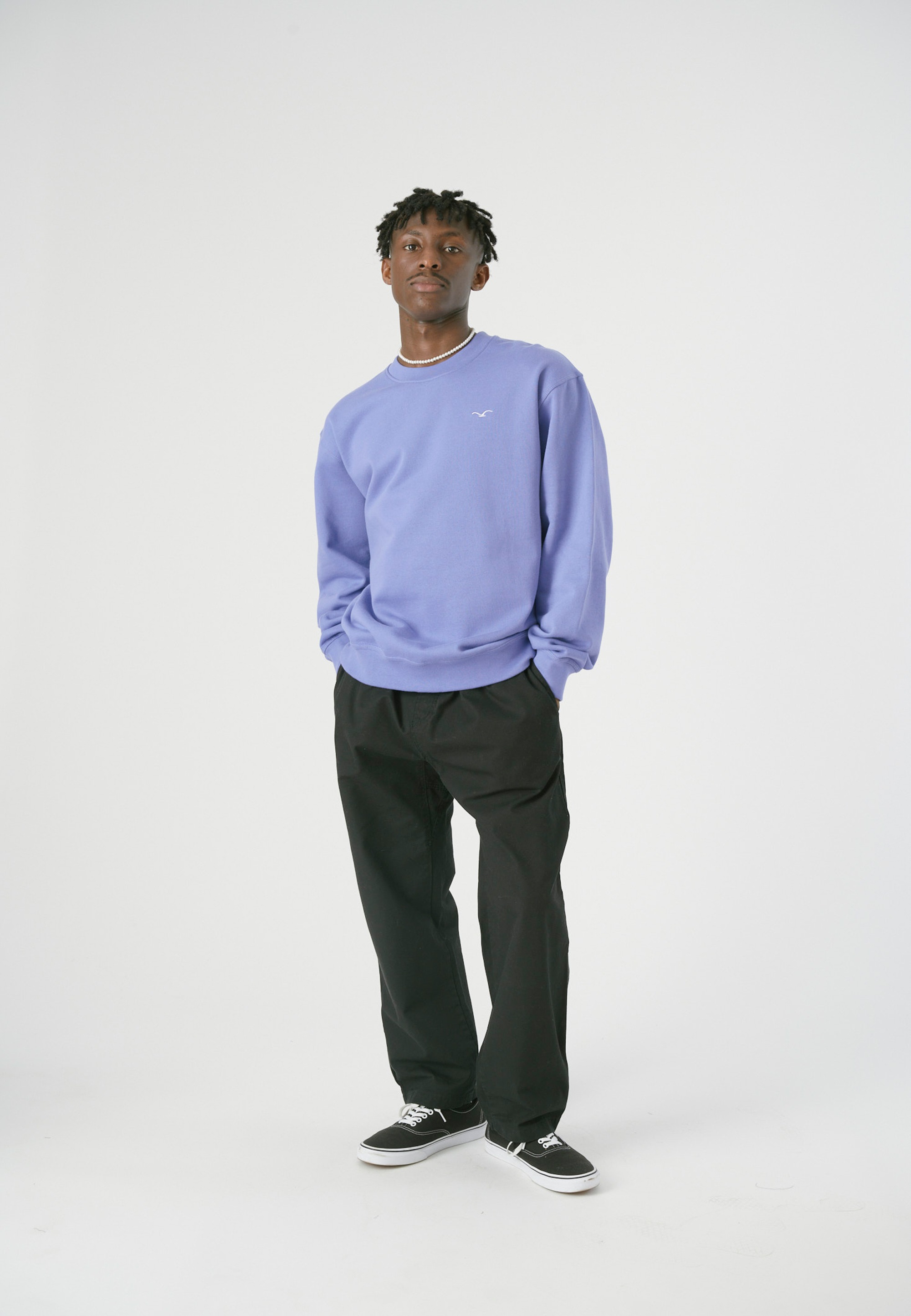 Cleptomanicx Sweatshirt »Ligull Boxy«, mit kleiner Möwenstickerei
