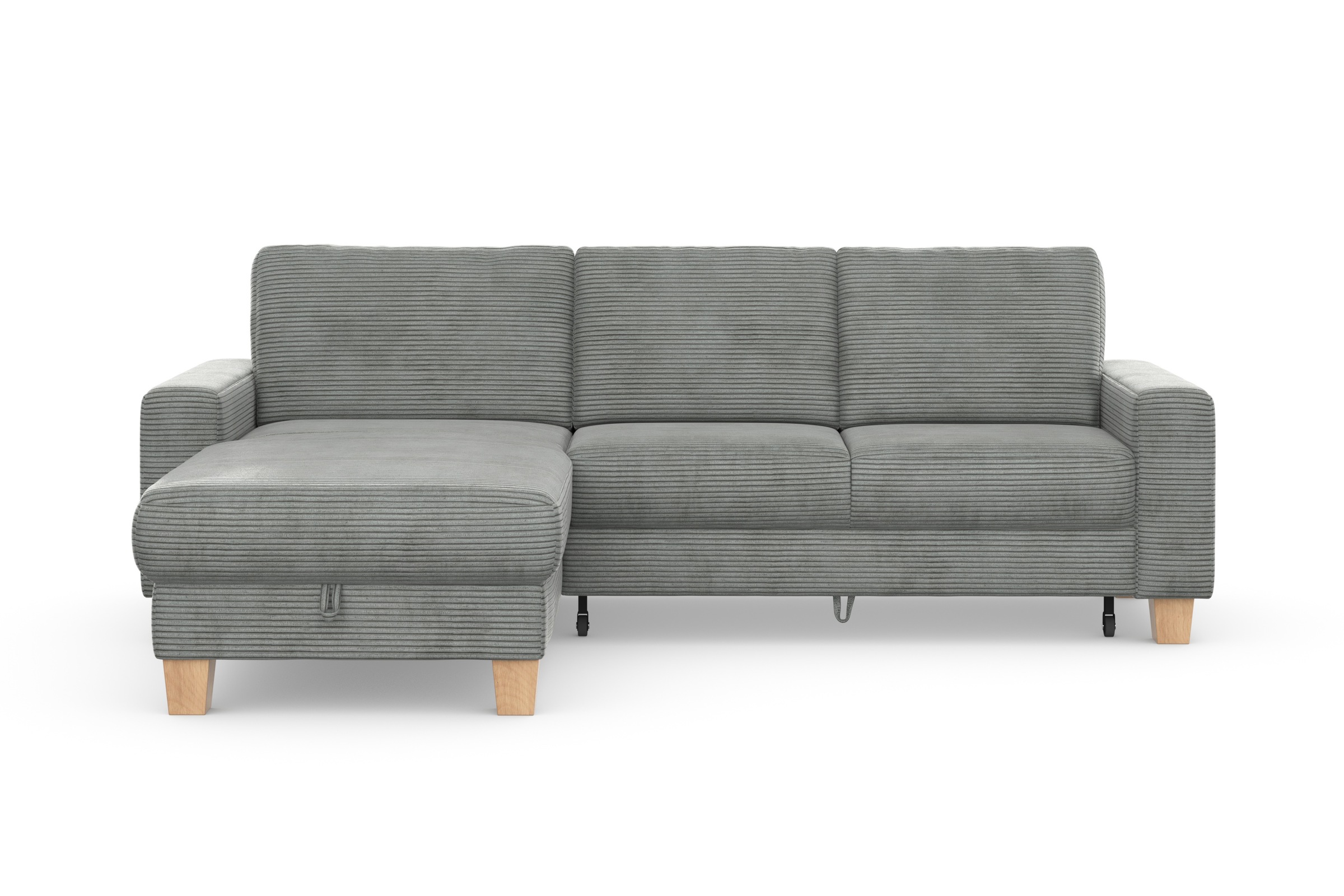 Home affaire Ecksofa "Summer L-Form", mit Recamiere, mit oder ohne Bettfunk günstig online kaufen