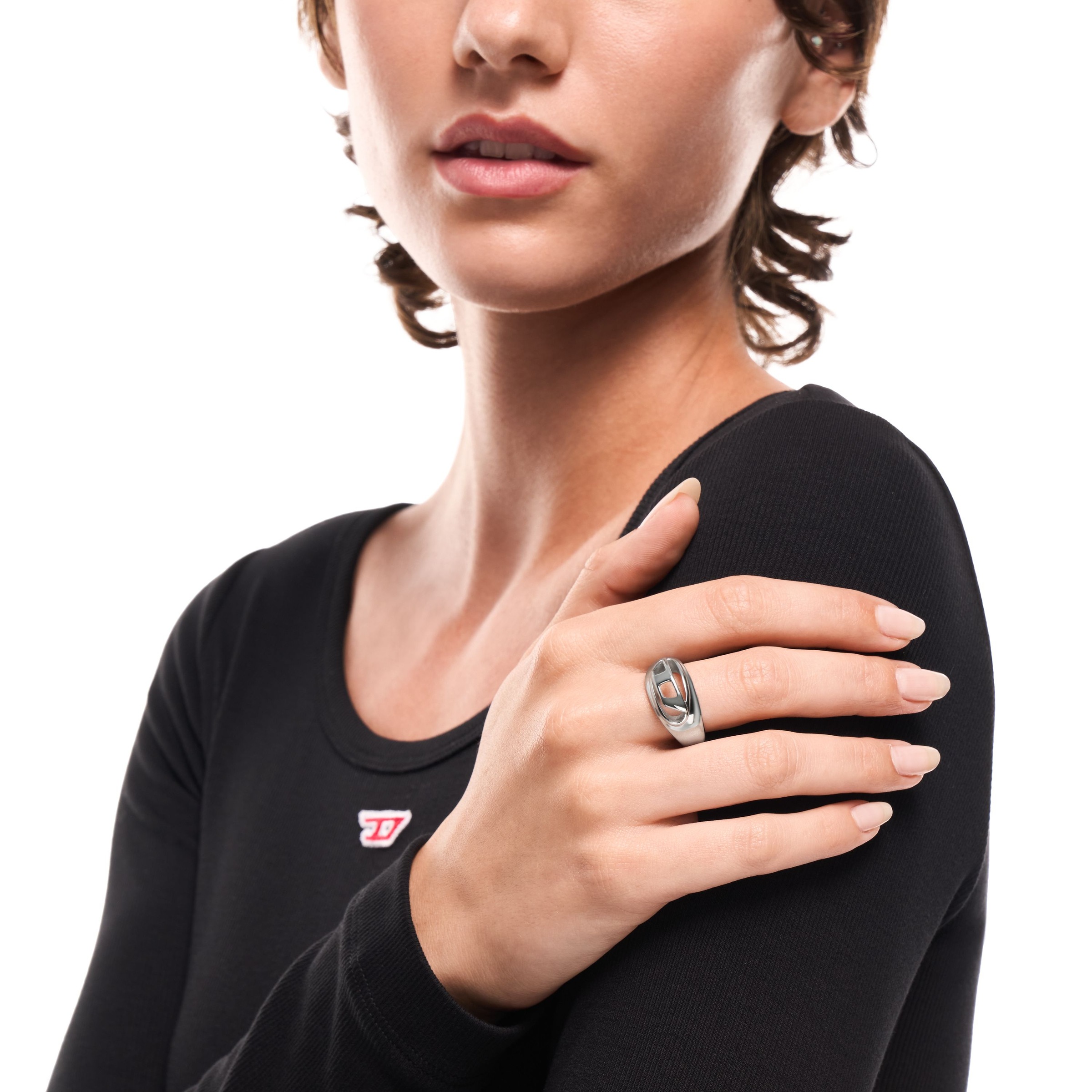 Diesel Fingerring »Oval D«