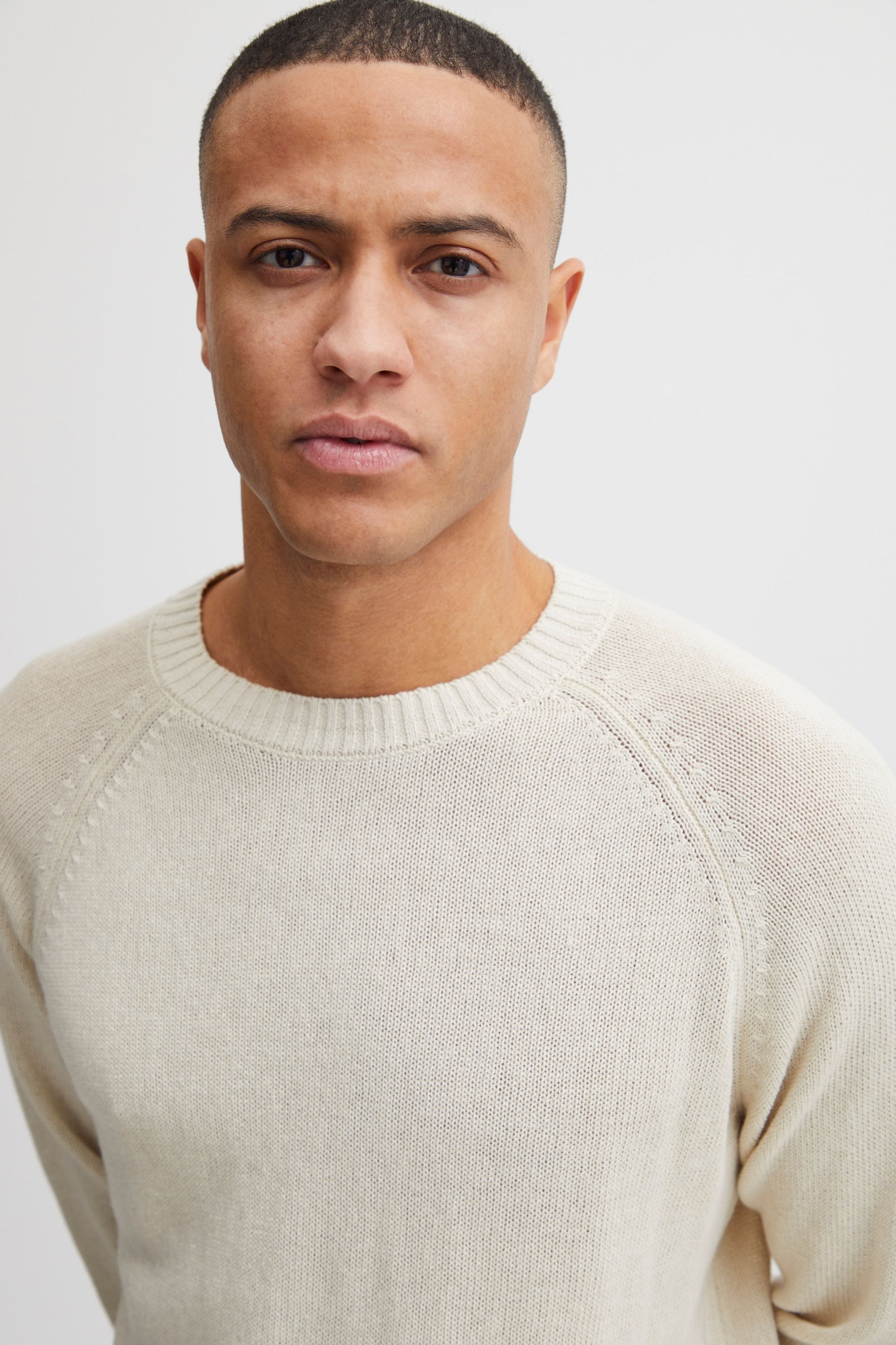 !Solid Strickfleece-Pullover »Strickpullover SDFabio«