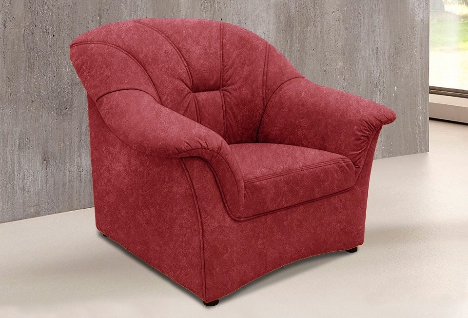 DOMO collection Sessel "Papenburg zeitlose Rückensteppung, elegante Armlehn günstig online kaufen