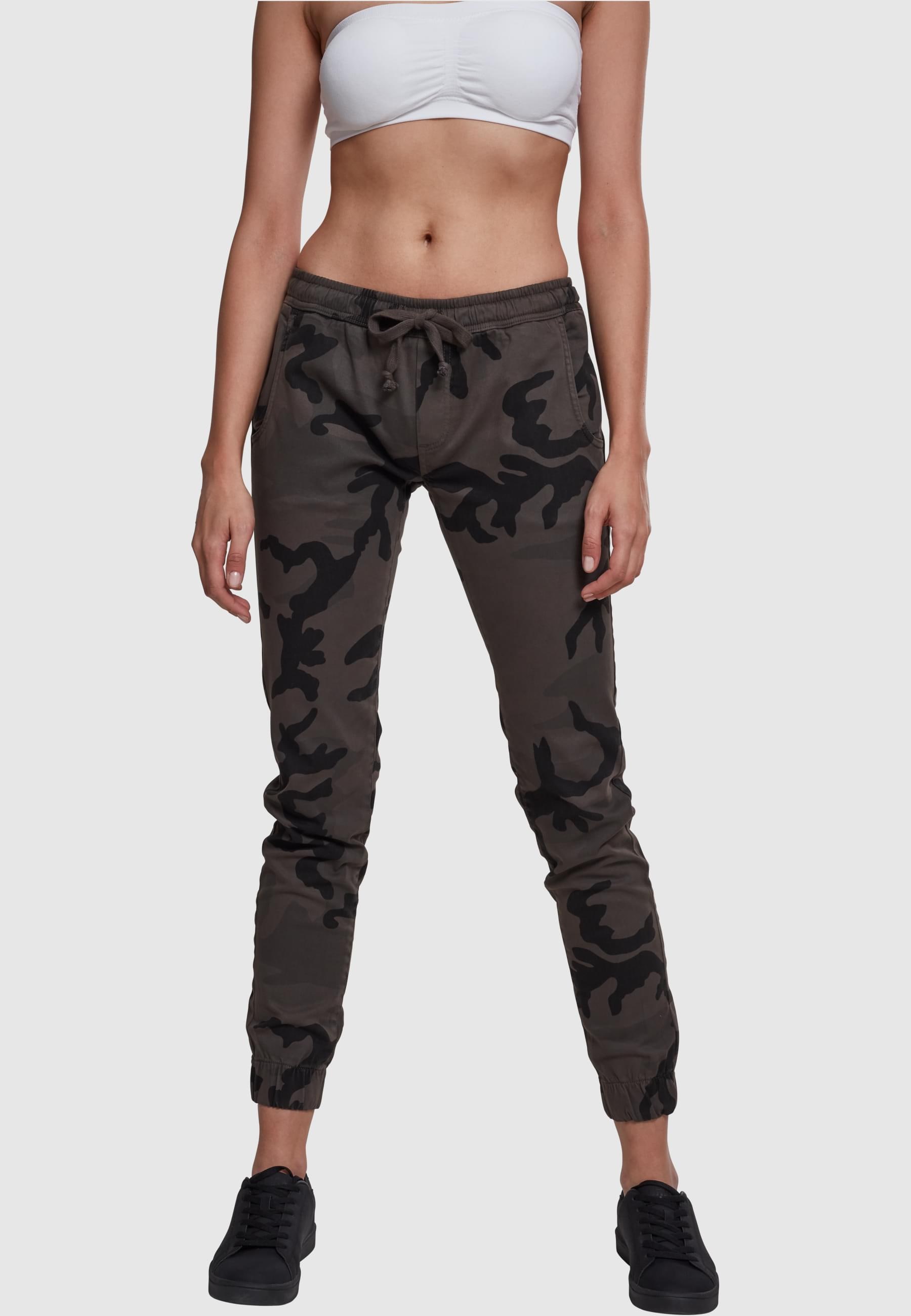 URBAN CLASSICS Cargohose »Urban Classics Damen Ladies Camo Jogging Pants«, (1 tlg.)