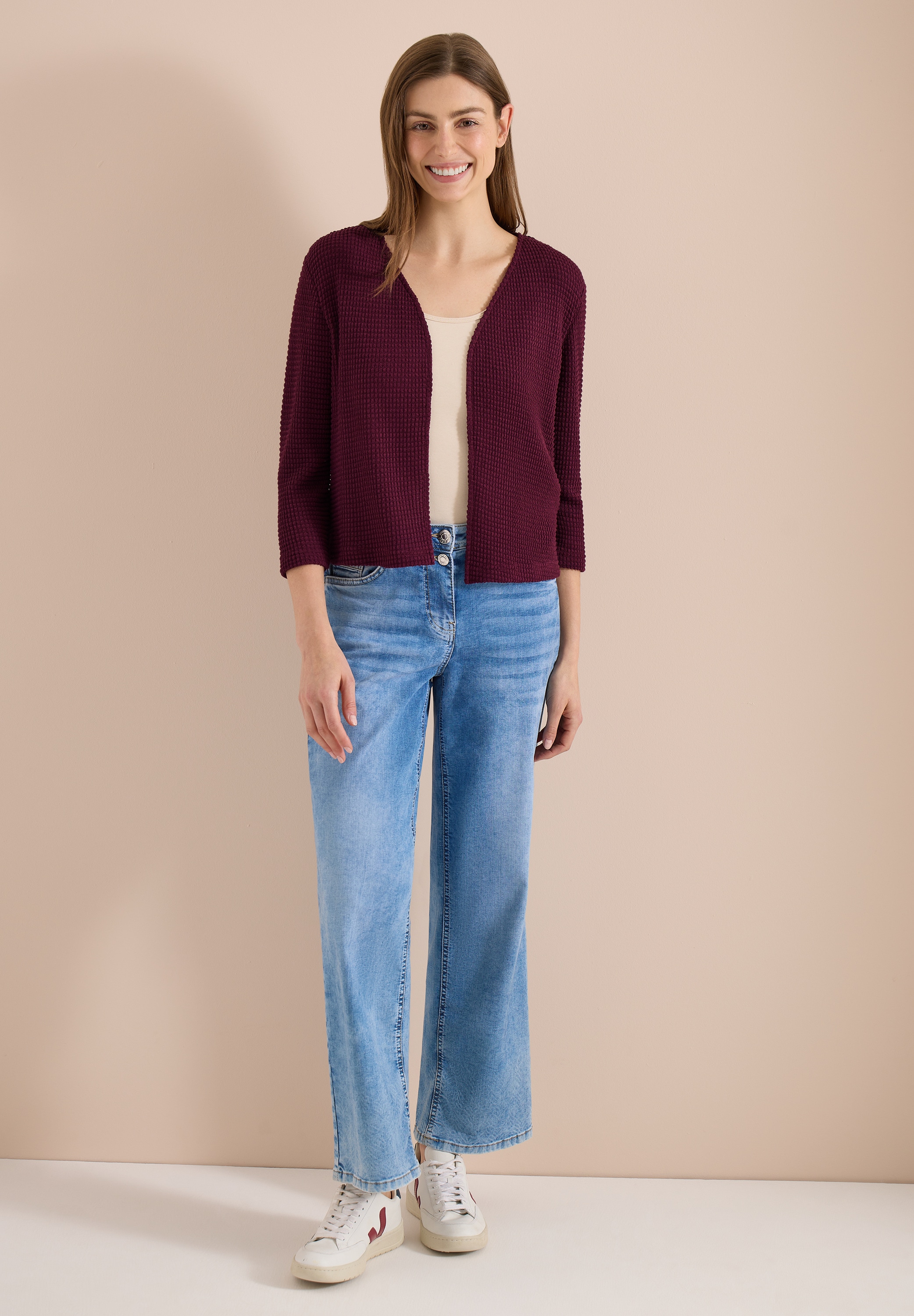 Cecil Kurzjacke ohne Kapuze in Unifarbe