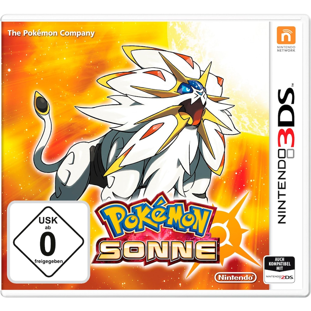 Nintendo 3DS Spielesoftware »Pokémon Sonne«, Nintendo 3DS