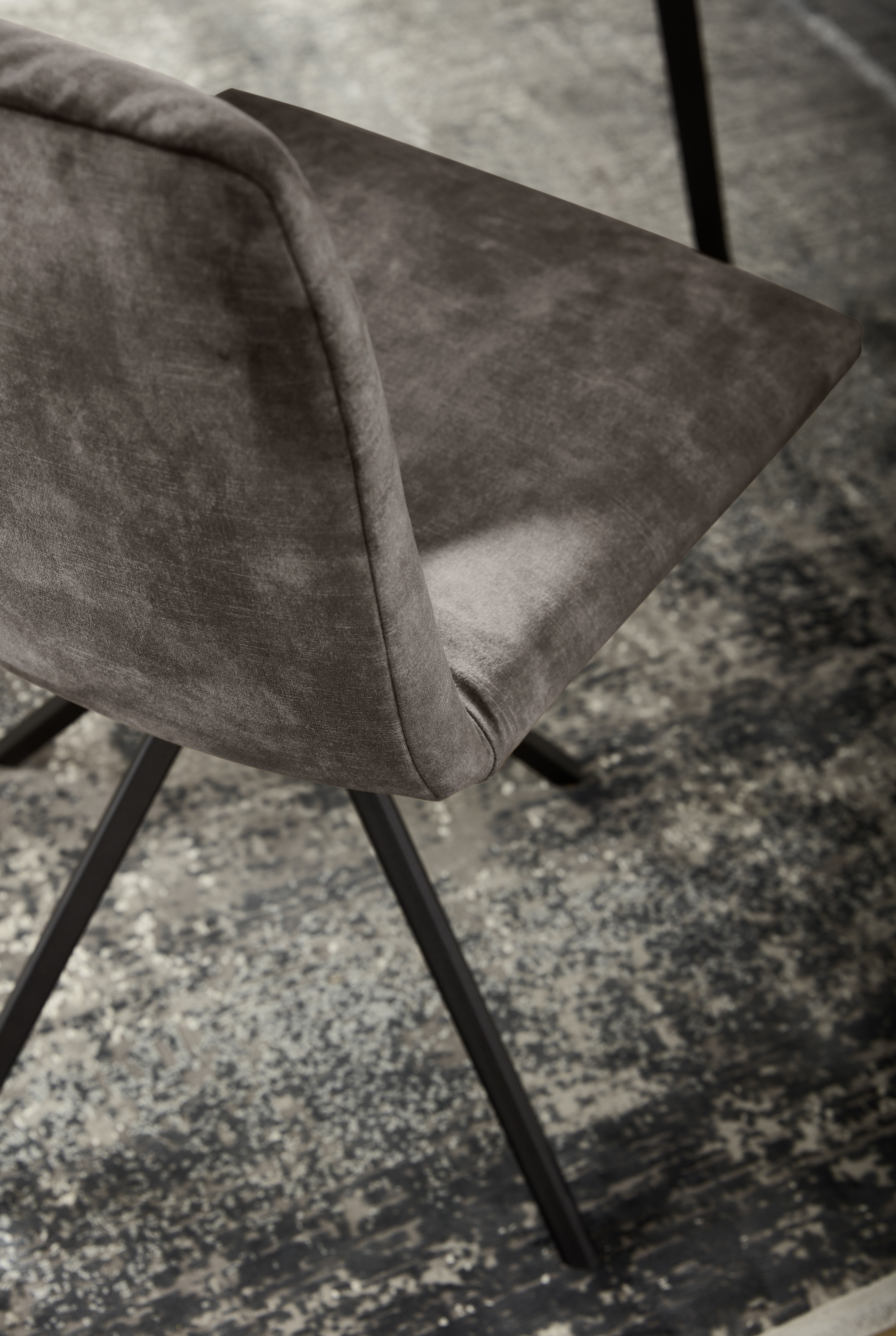 Musterring Polsterstuhl »JustB! SP500« () 1 Stk.mit Armlehne, wahlweise mit Drehfunktion, Stativgestell in schwarz