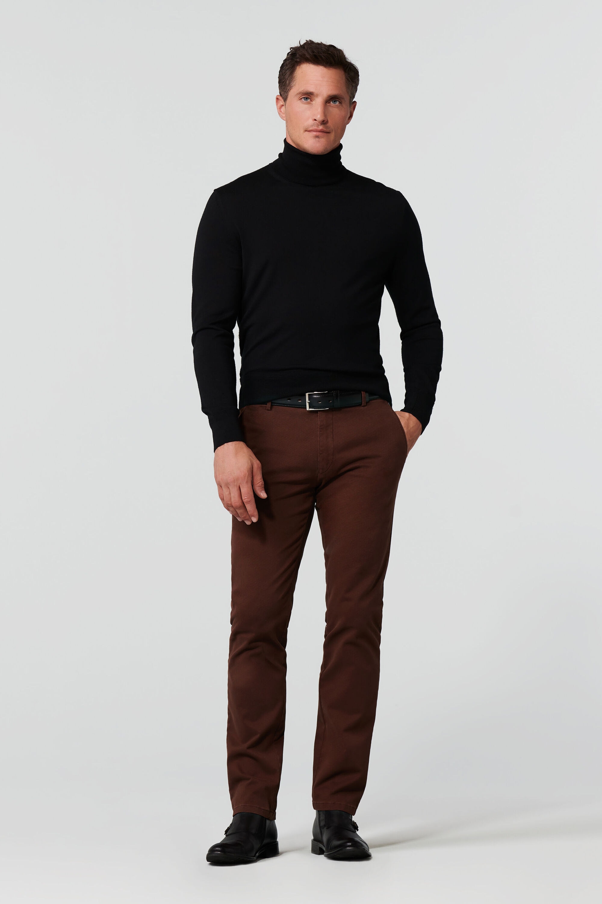 MEYER Chinos »Chino-Hose«, mit Stretch-Dehnbund