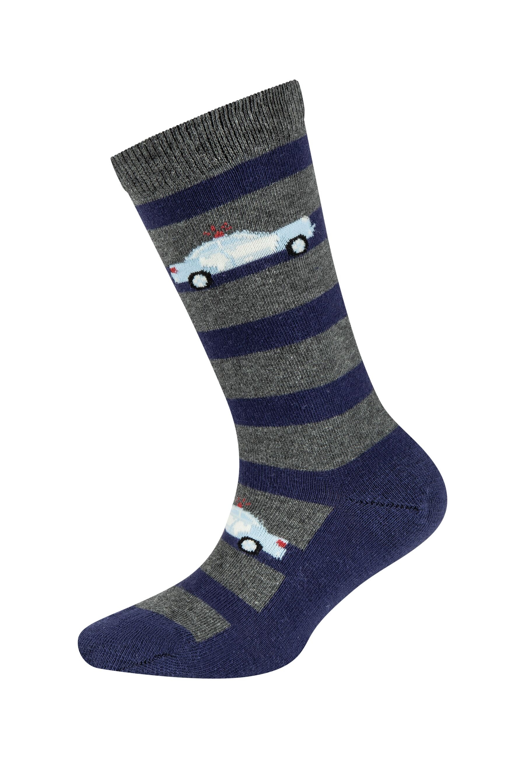 s.Oliver Socken »Kindersocken originals 6er Pack«, 6er Pack Hergestellt aus OCS zertifizierter Bio-Baumwolle, Verstärkte Ferse und Spitze für mehr Haltbarkeit