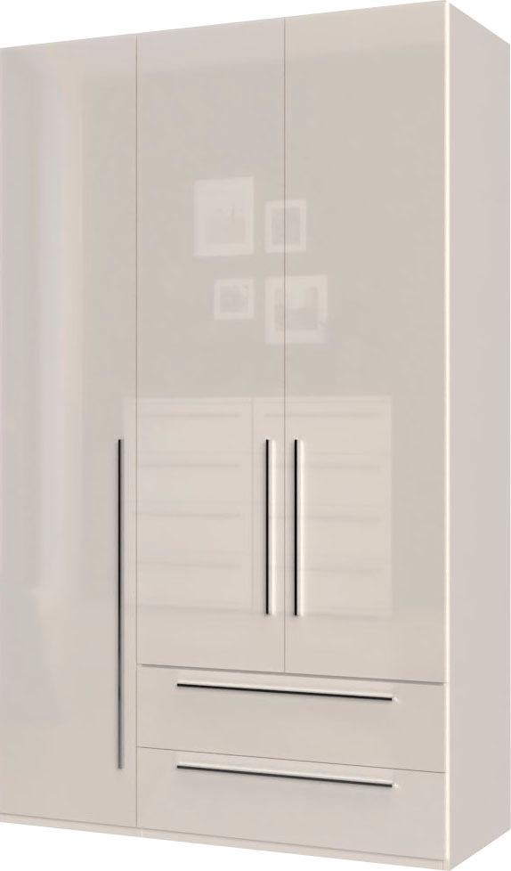 Places of Style Kleiderschrank "Piano, UV lackiert, hochglänzend in beige o günstig online kaufen