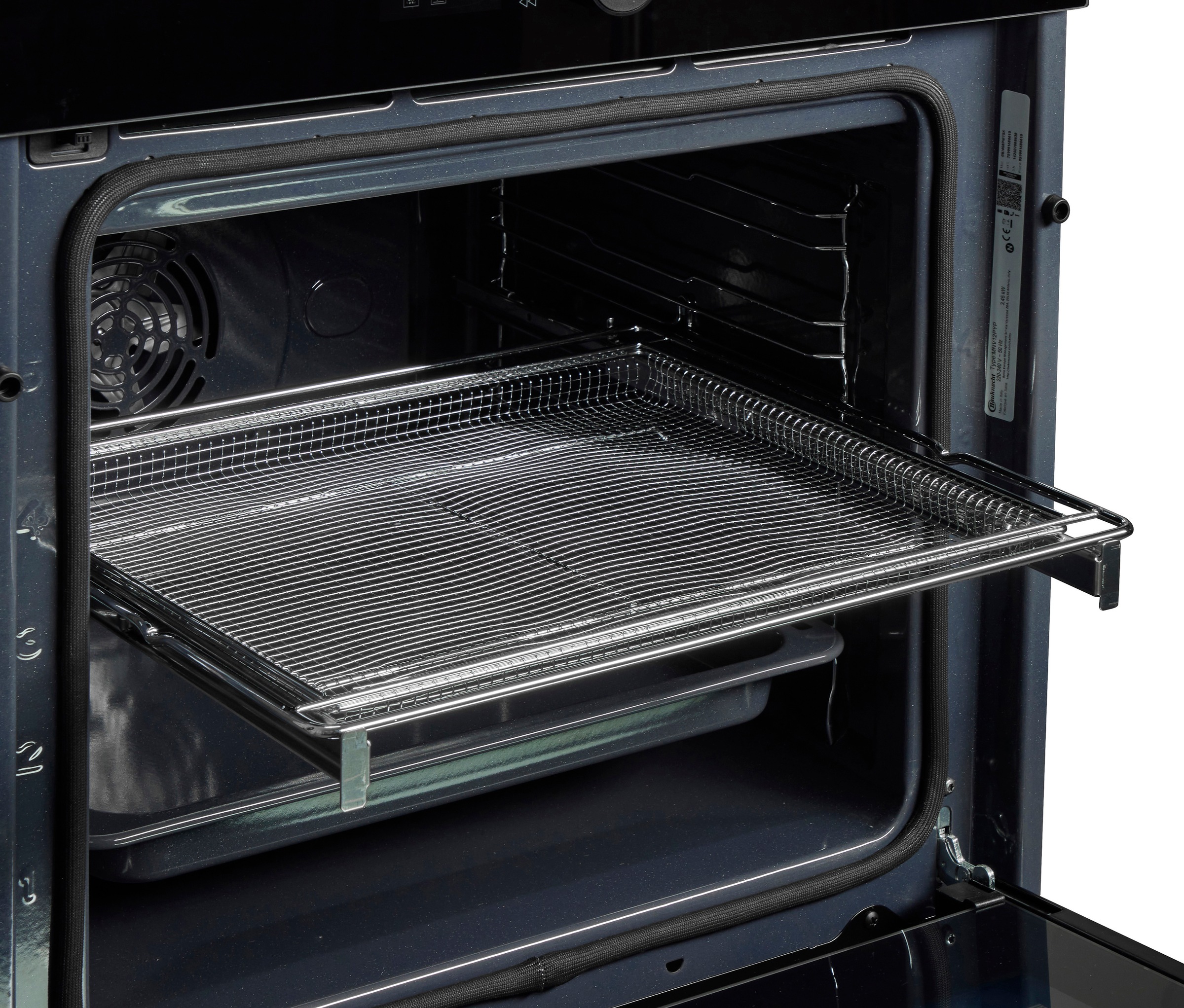 BAUKNECHT Backofen-Set »BAKO 940 Airfry Flex« mit Teilauszug Set, 2 Stk. tlg. AirFry-Funktion – die gesündere Alternative zur Fritteuse