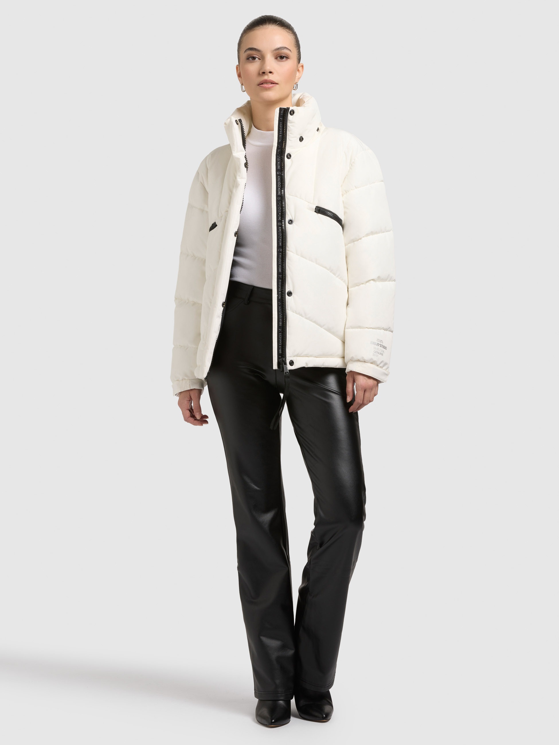 khujo Steppjacke »EVANDE« mit Kapuze