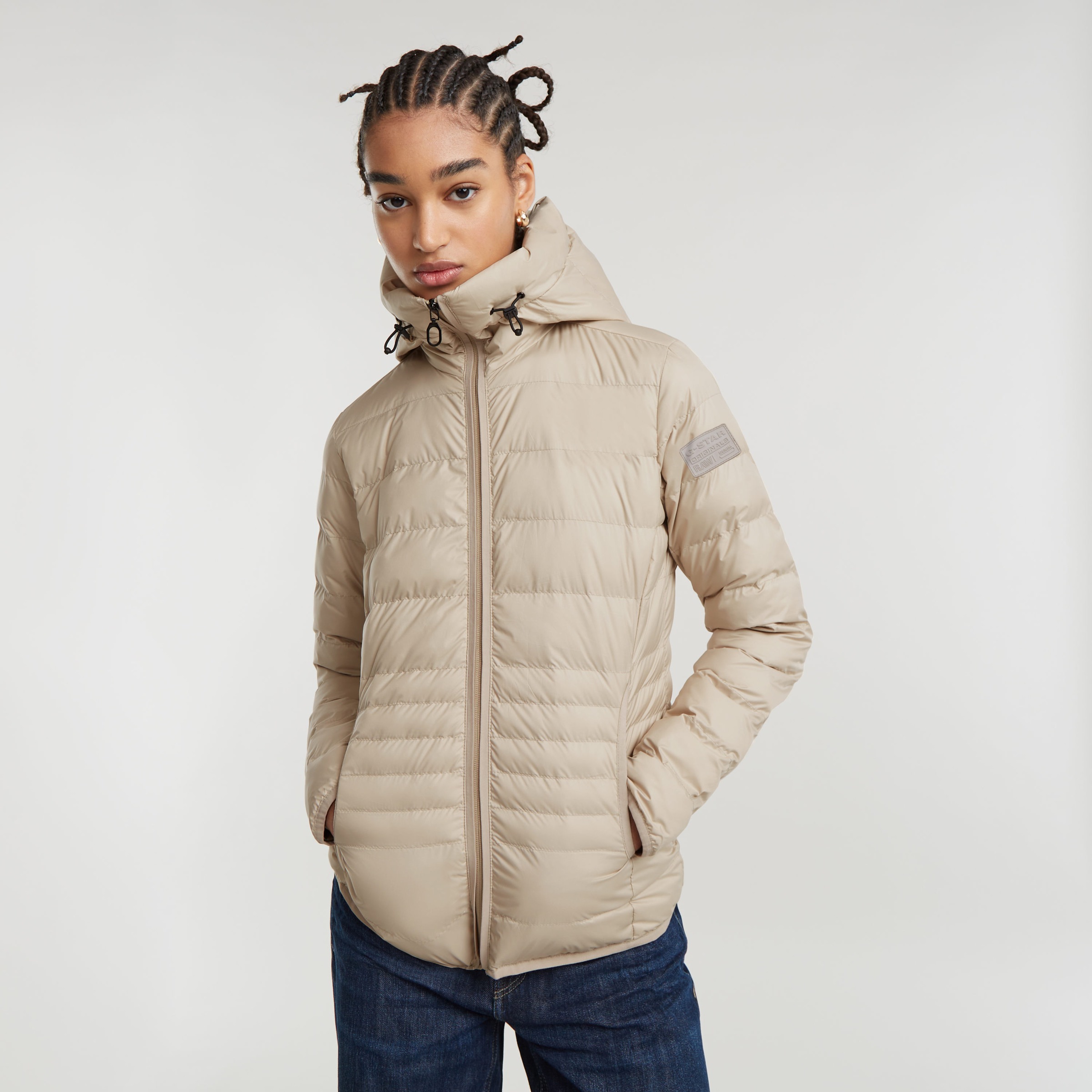 G-STAR Steppjacke »leicht wattiert su Kapuze«...