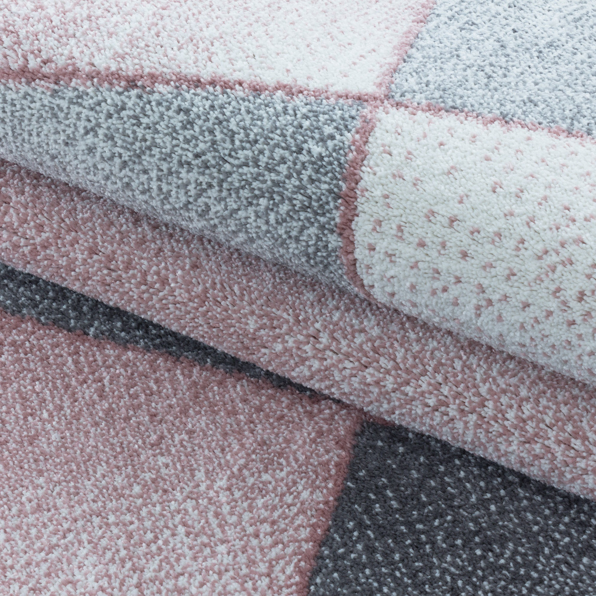 Ayyildiz Teppiche Teppich »RIO 4603«, rechteckig, 8 mm Höhe, Pflegeleicht / Strapazierfähig / Trend Colors/ Wohnzimmer