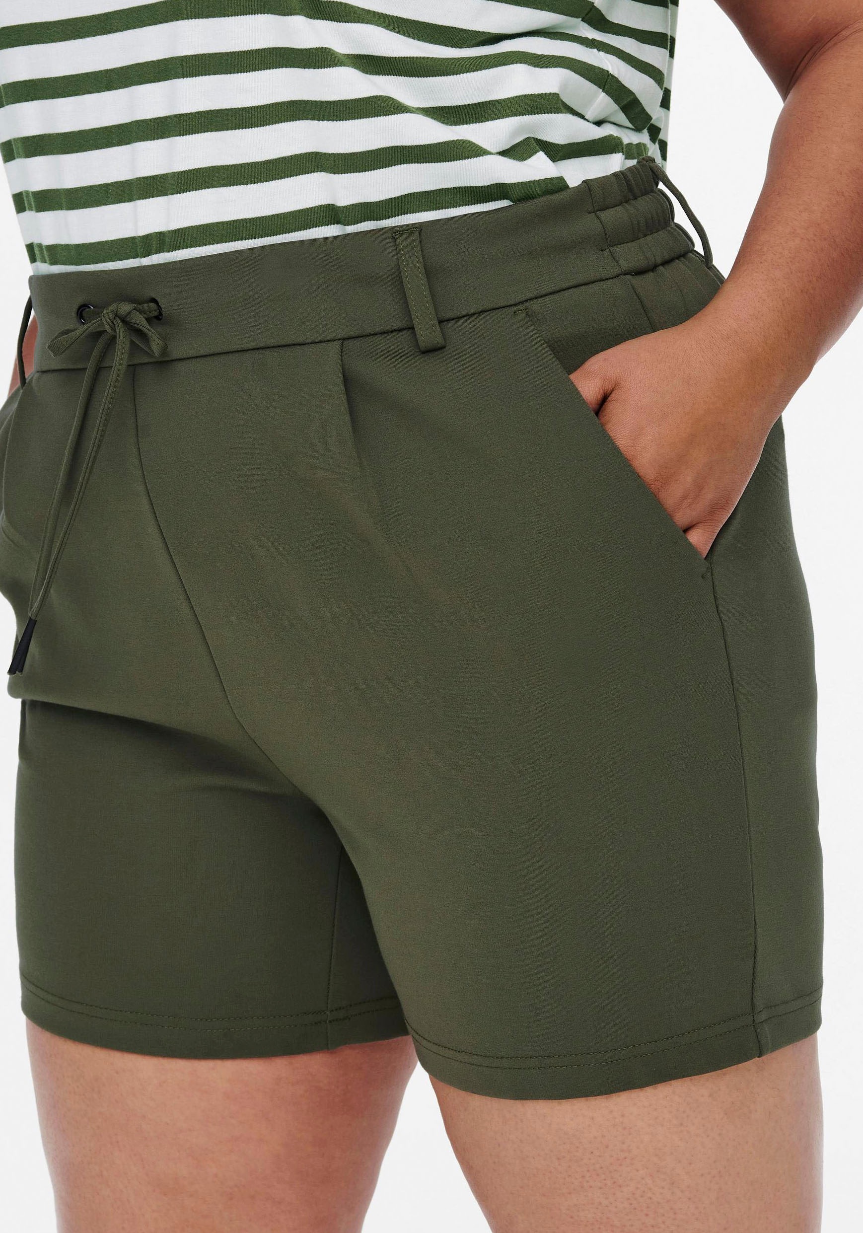 Thumbnail - ONLY CARMAKOMA Shorts "CARGOLDTRASH LIFE EASY SHORTS JRS"