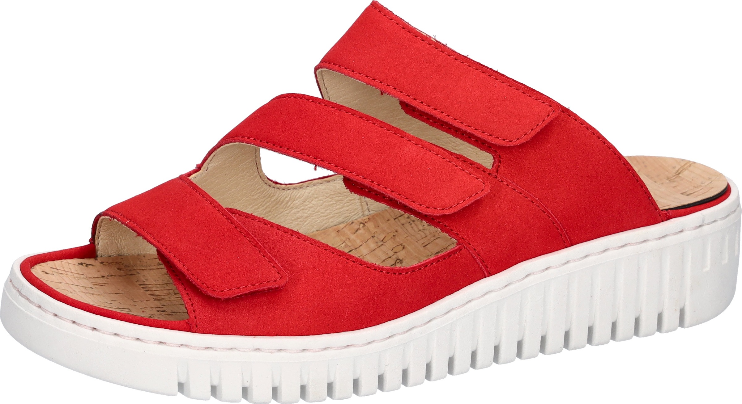 Waldläufer Pantolette "H-WILLOW" Sommerschuh, Hausschuh, Keilabsatz, mit Ko günstig online kaufen