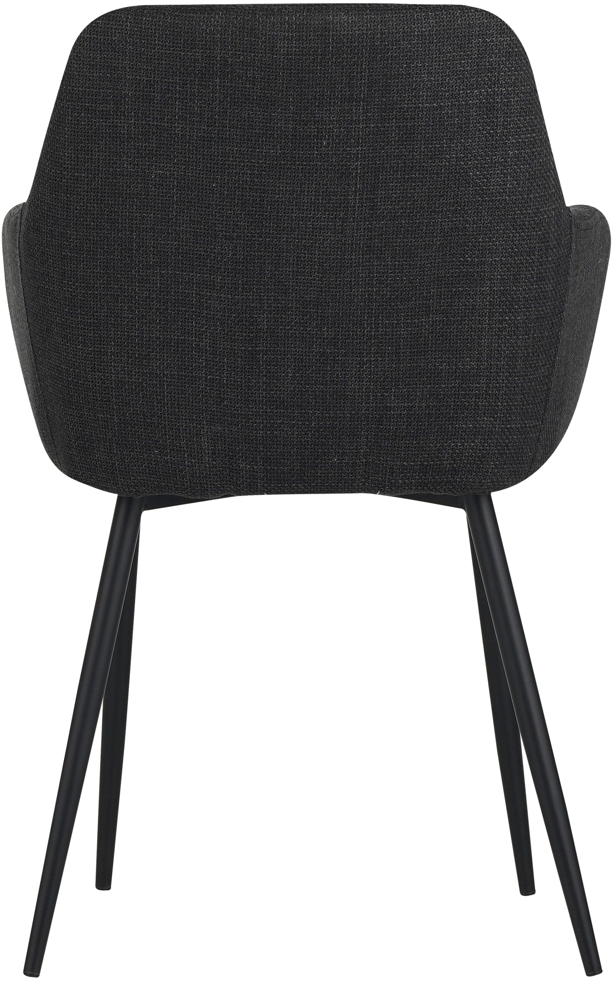 HELA Essgruppe »MOSEL«, (3 tlg.), Tisch 90x75 cm, Platte rund, gesinterter Stein, Armlehnenstuhl
