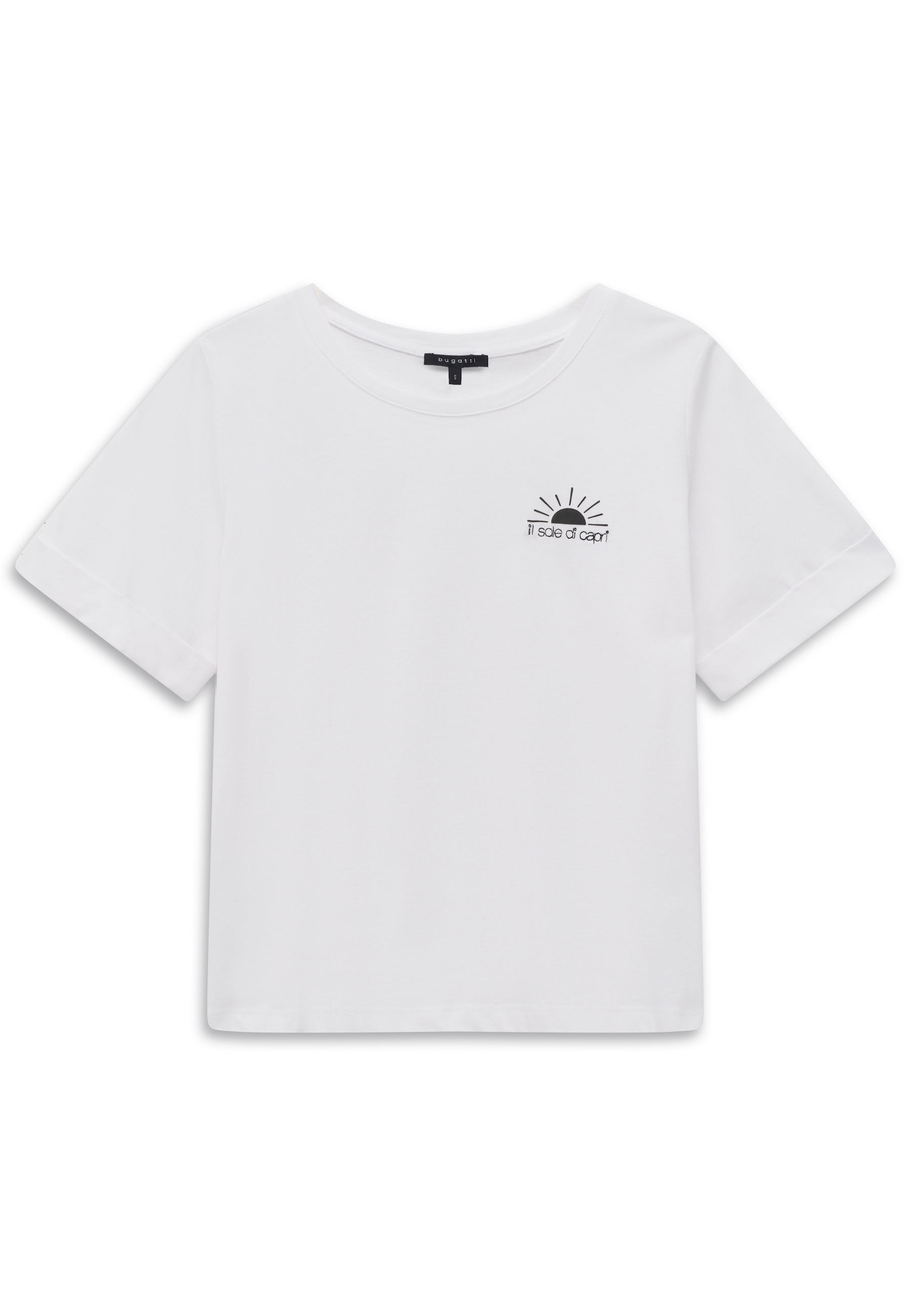 bugatti T-Shirt Modern Fit aus Baumwolle