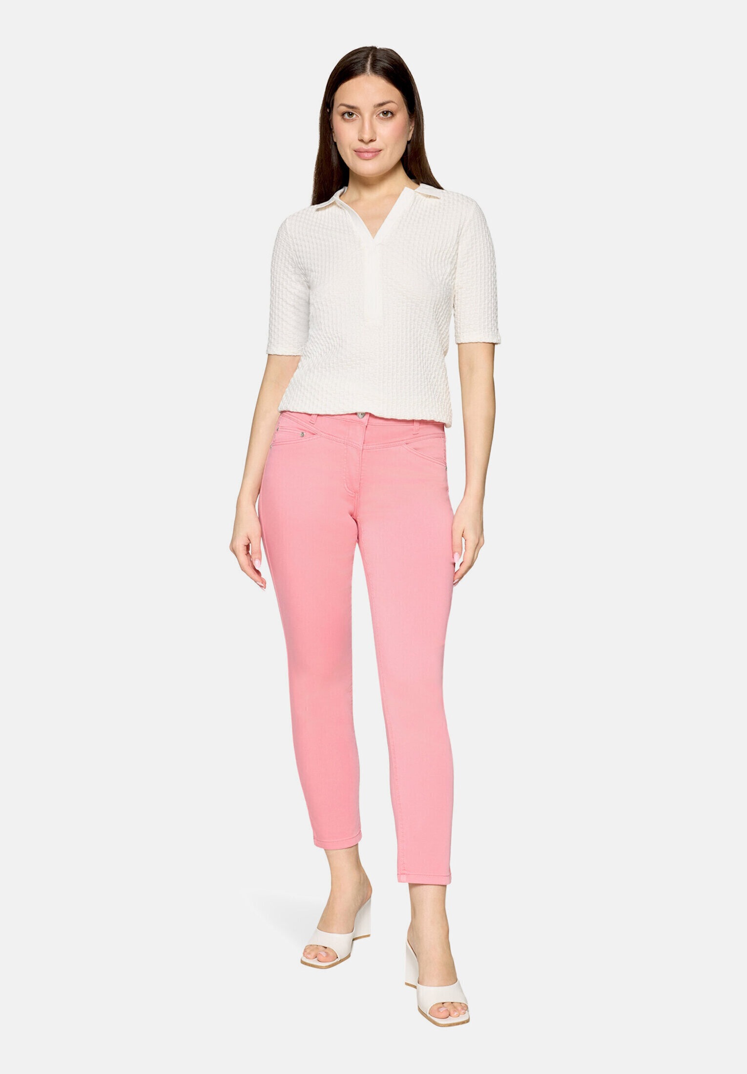 Betty Barclay Stoffhose "Damen Slim Fit" Passenabtrennung