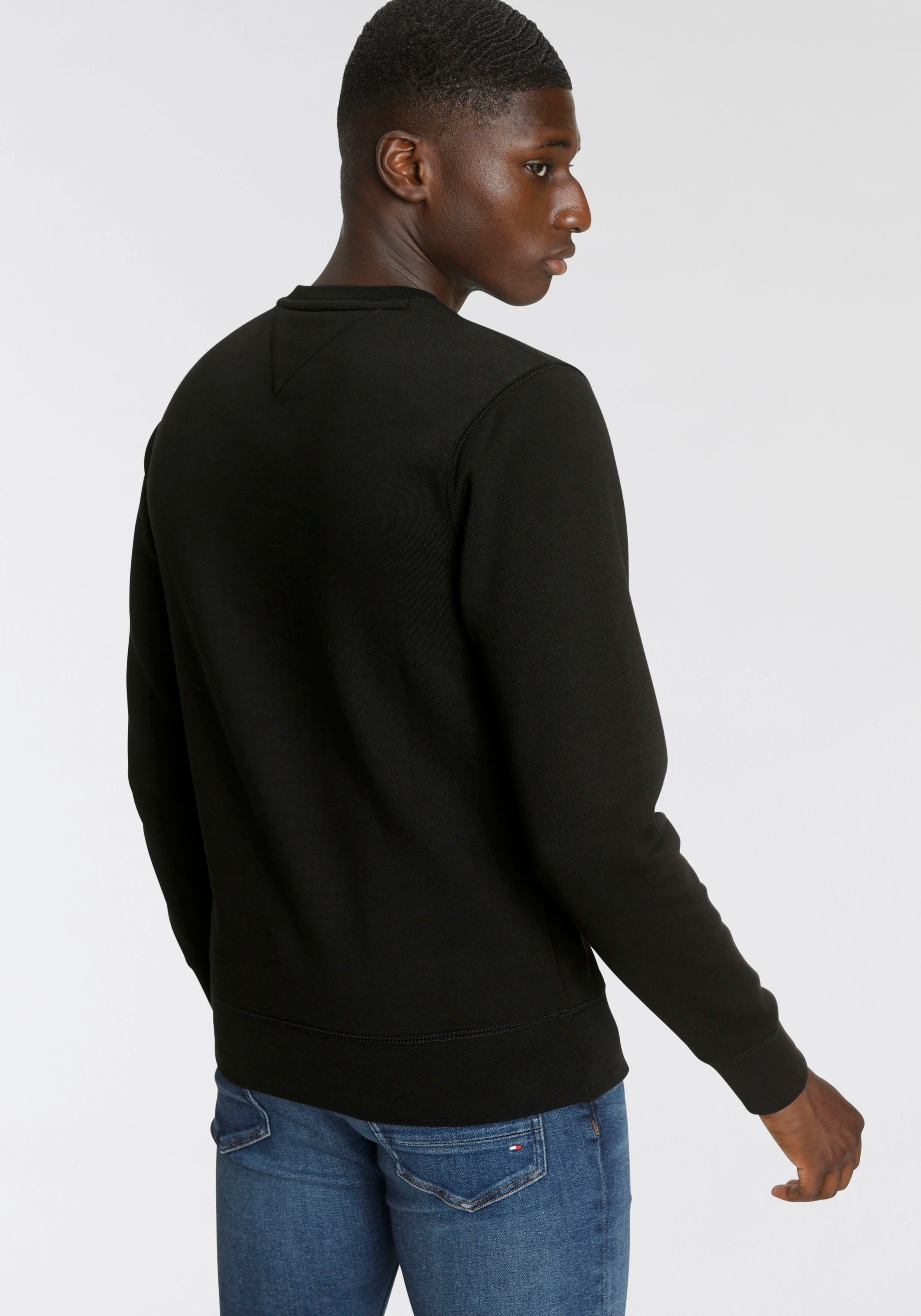 Tommy Hilfiger Sweatshirt "TOMMY LOGO SWEATSHIRT mit Rundhals und Stickerei günstig online kaufen