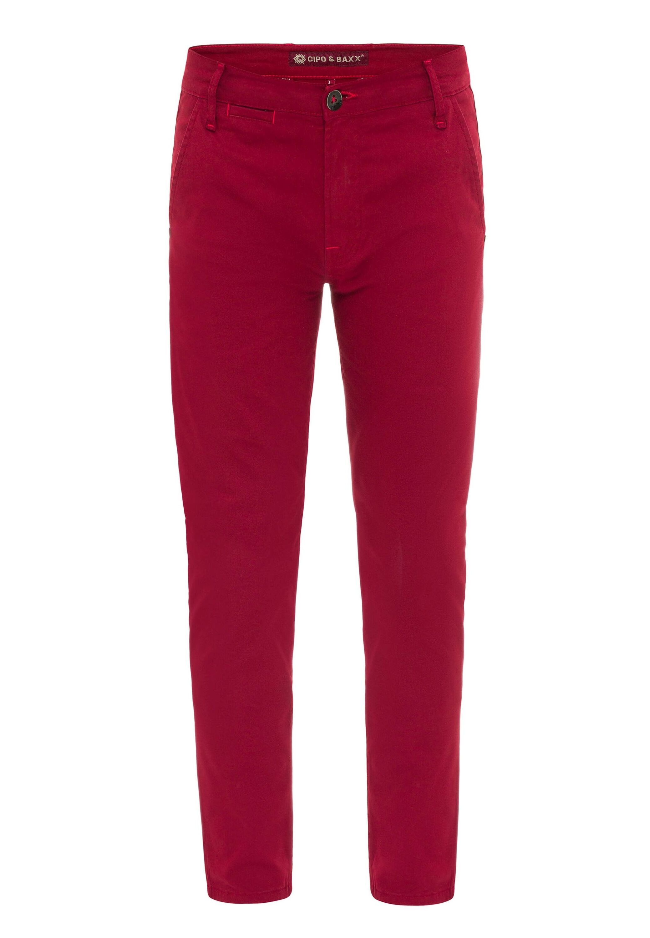 Cipo & Baxx Stoffhose "Cipo & Baxx Hose" im modischen Slim Fit-Schnitt, CD842