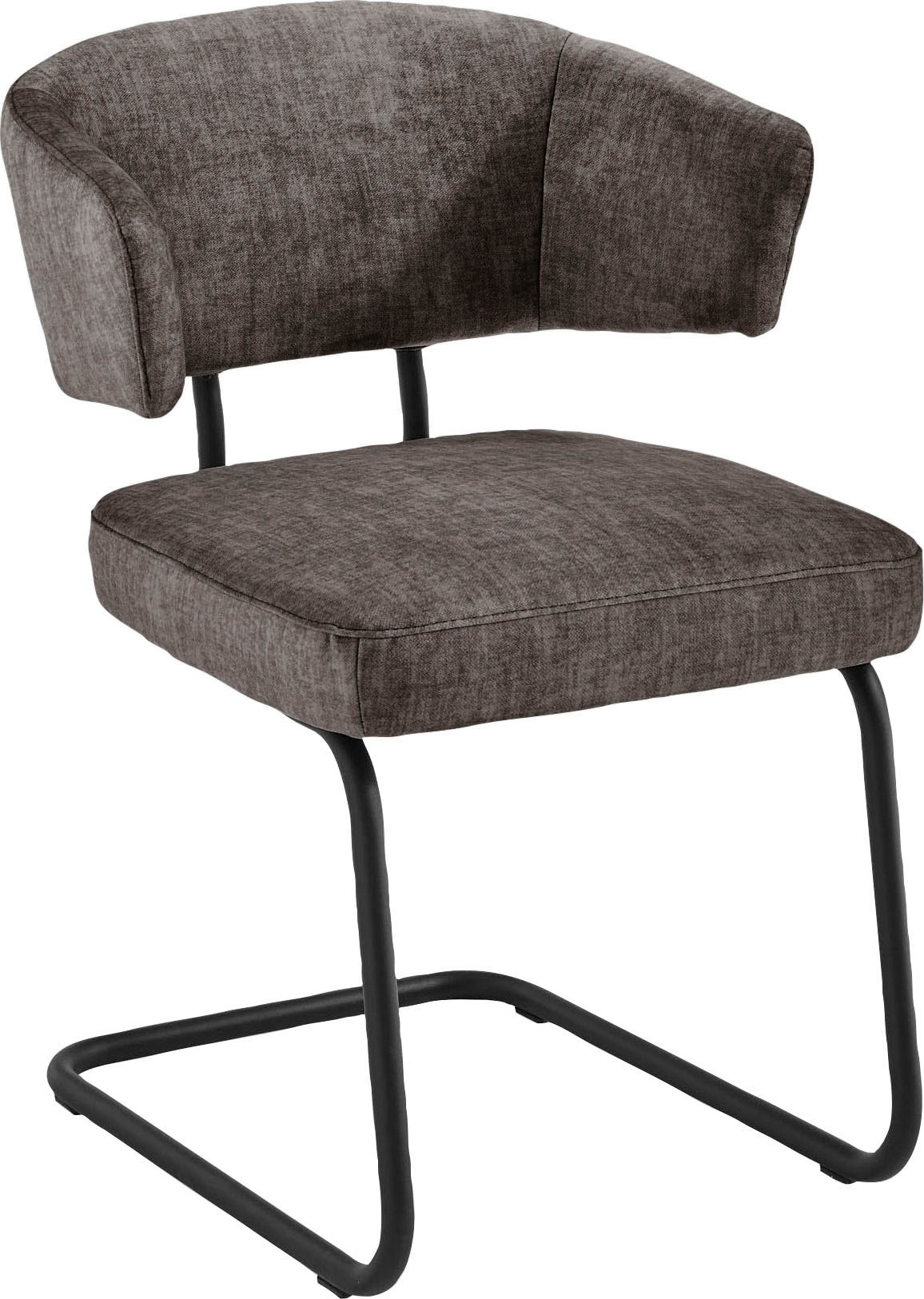 K+W Komfort & Wohnen Freischwinger "Mikkado Tube" () 1 Stk.abgerundeter Rüc günstig online kaufen