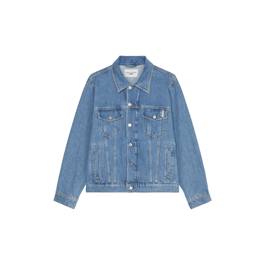 Marc O'Polo DENIM Jeansjacke »aus Organic Cotton«, ohne Kapuze