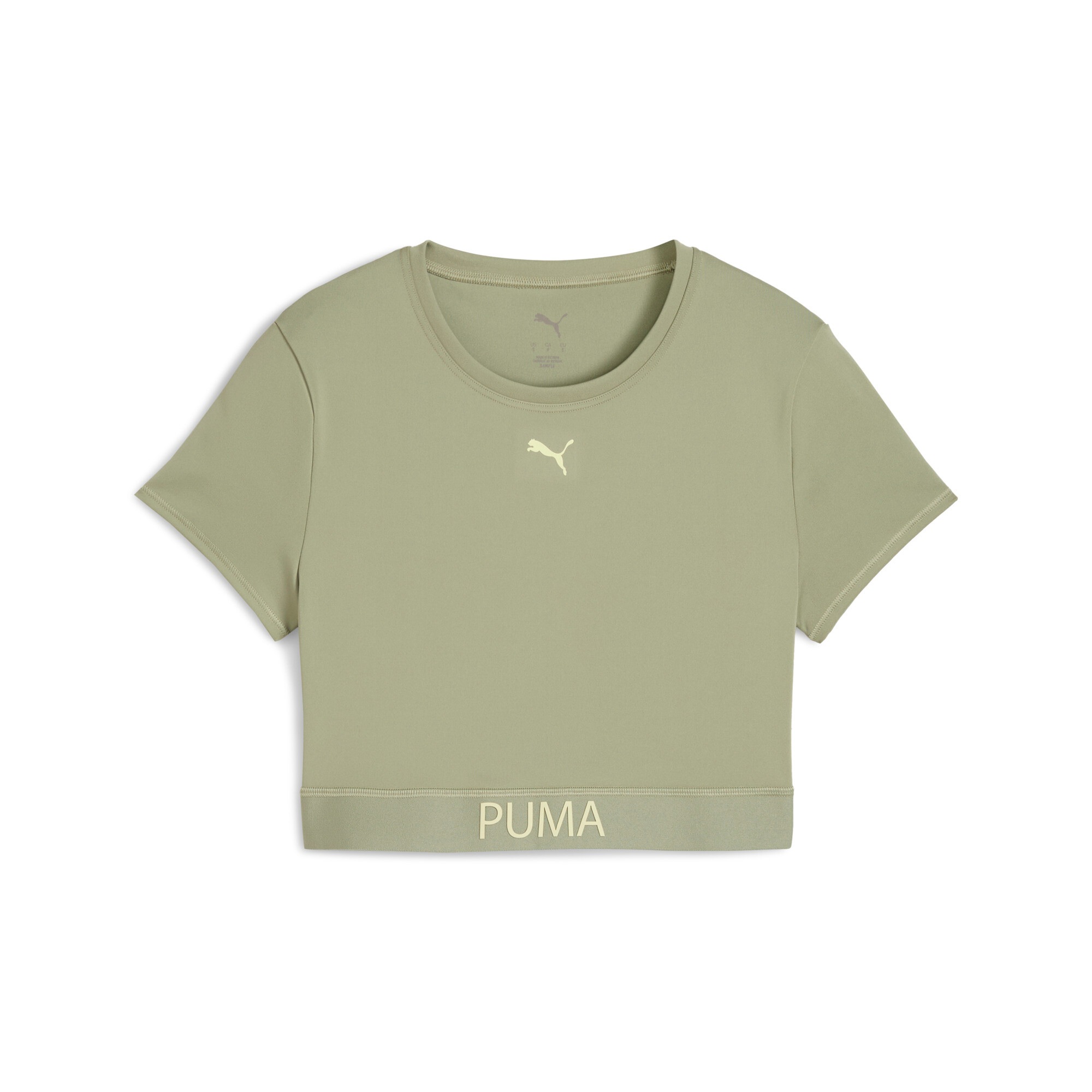 PUMA Trainingsshirt "W STRONG TEE - SHORT" Regular Fit, Rundhalsausschnitt, günstig online kaufen