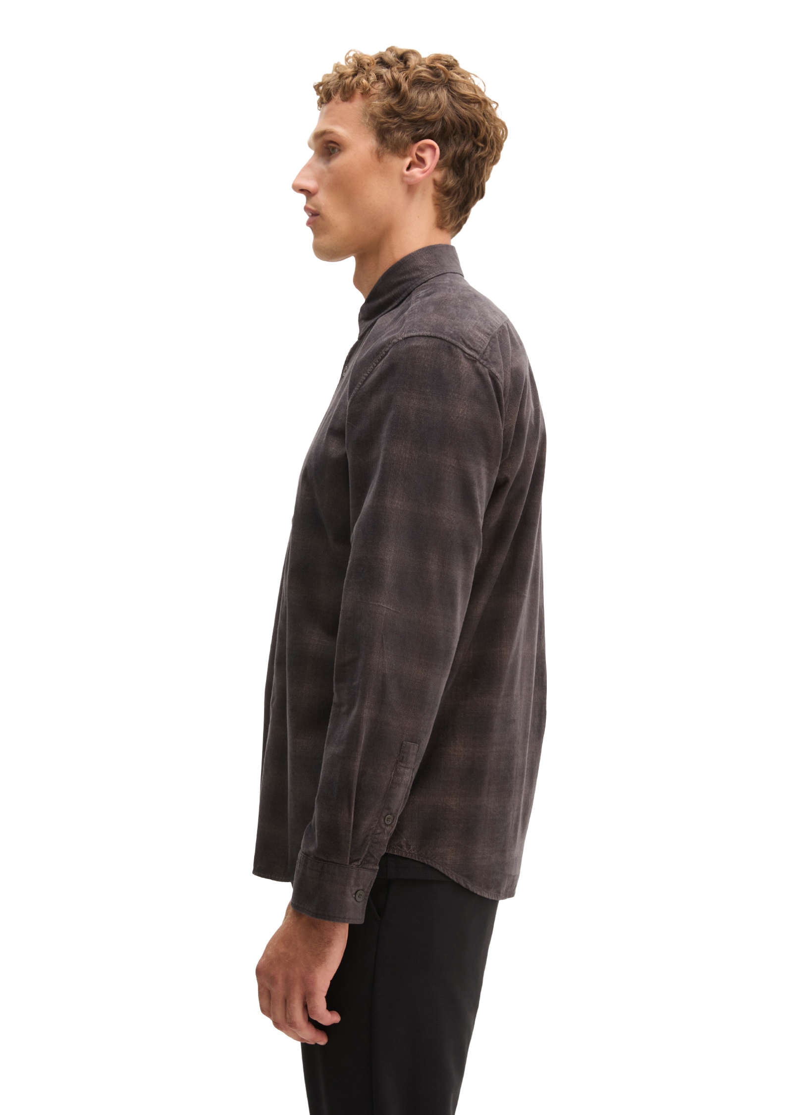 Marc O'Polo Langarmhemd »aus samtigen Bio-Baumwoll-Twill«
