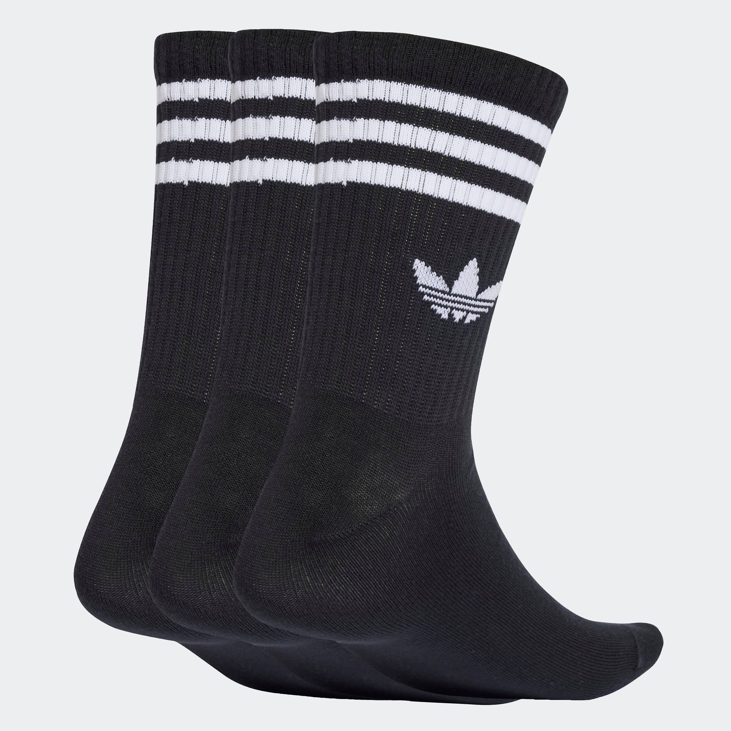 adidas Originals Sportsocken "3S CREW S 3P" für Laufen, knöchellang, mit 3- günstig online kaufen
