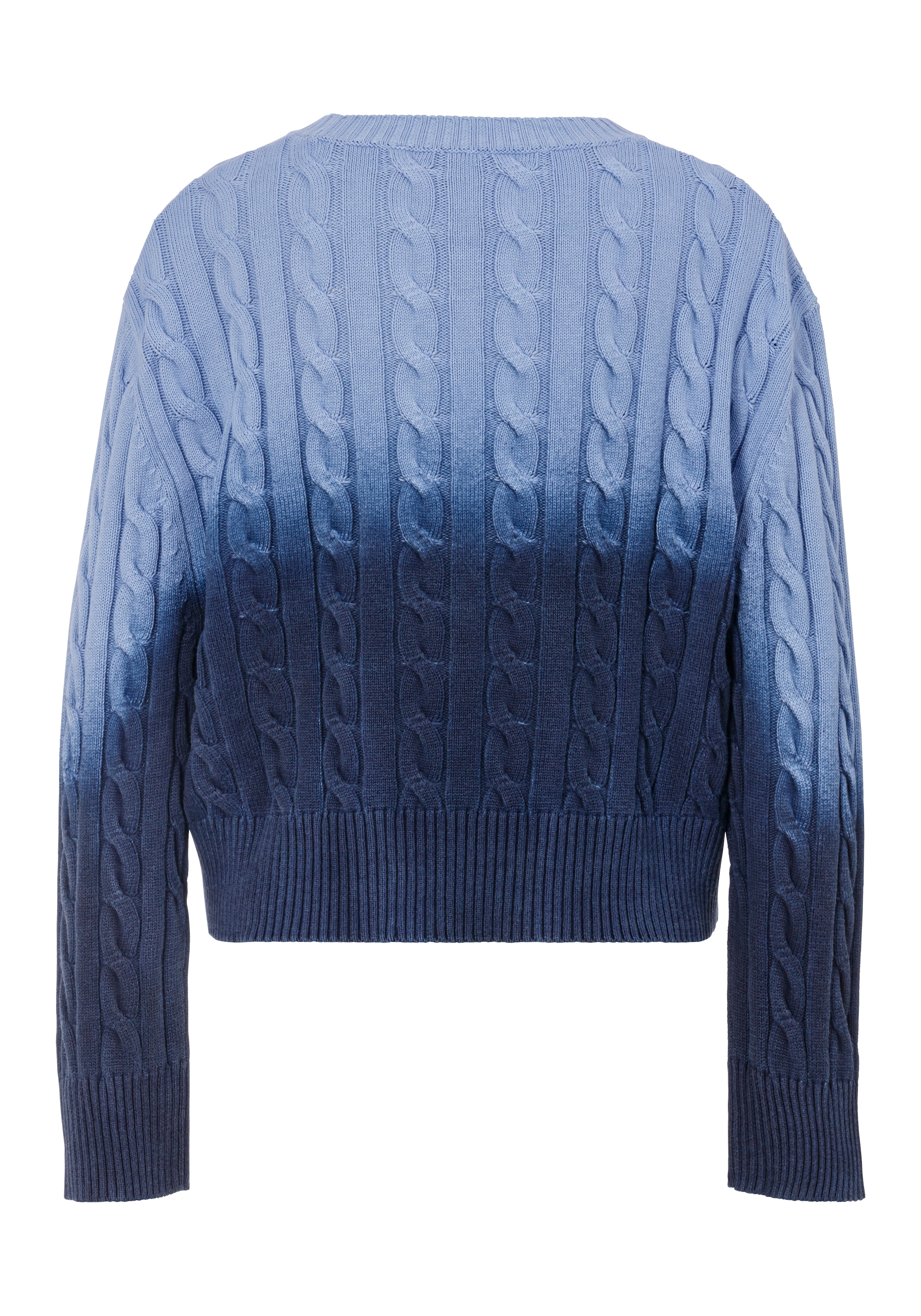 BOSS ORANGE Strickpullover »Fenesis Premium Damenmode«, mit Zopfstrickmuster