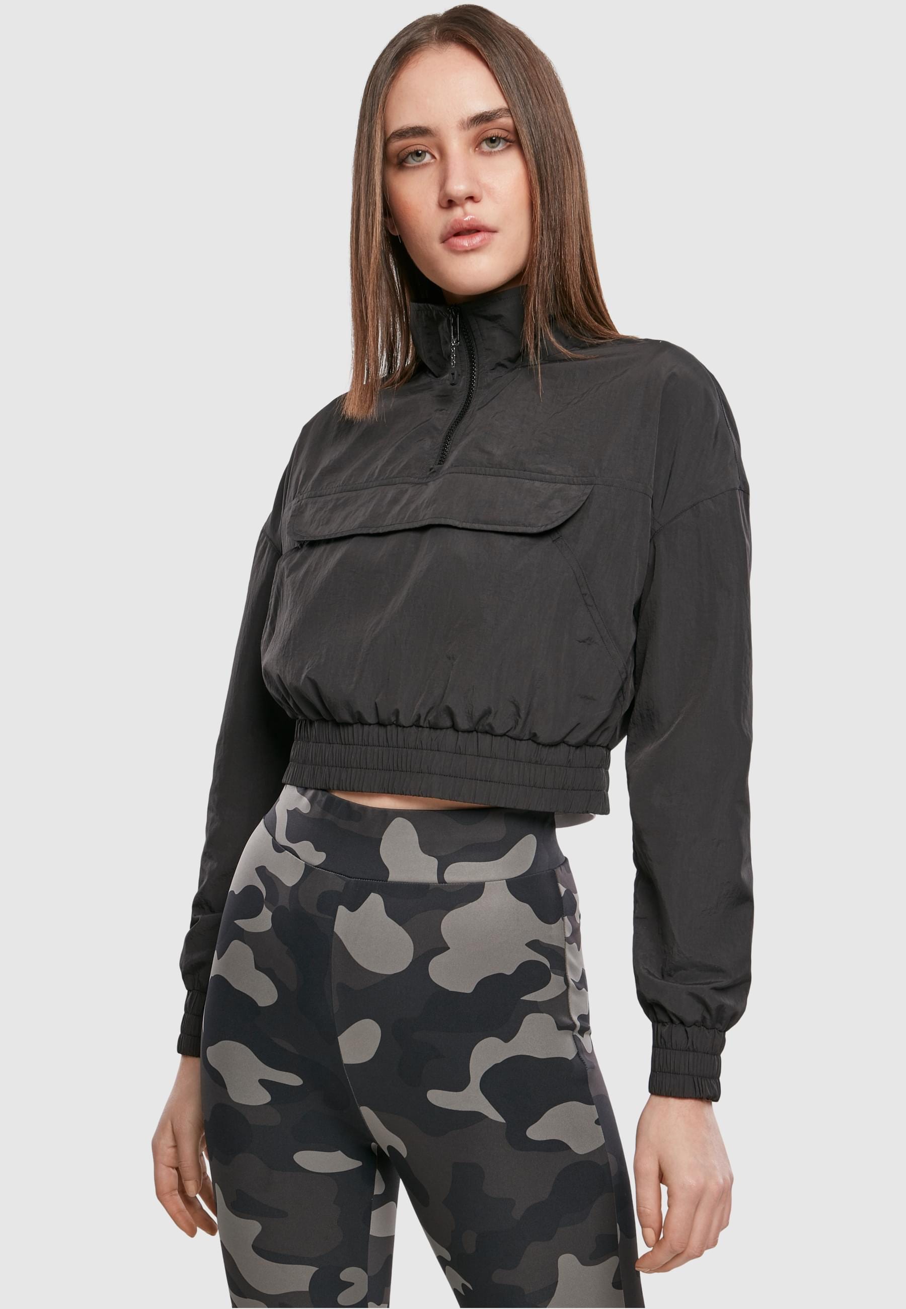 URBAN CLASSICS Allwetterjacke »Urban Classics Damen«, (1 St.), ohne Kapuze