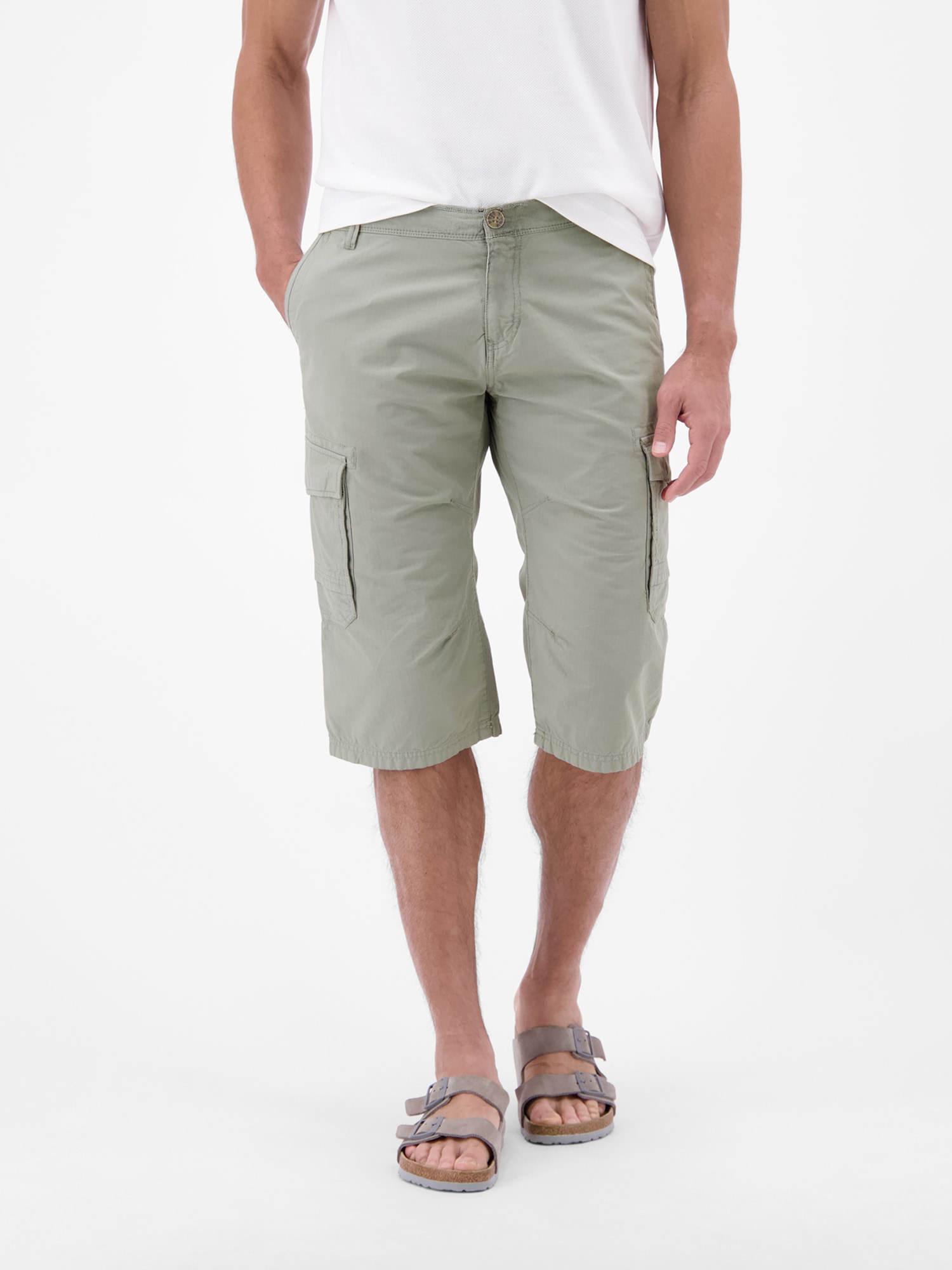 LERROS Cargoshorts "Bermuda mit Cargotaschen, lang geschnitten" günstig online kaufen