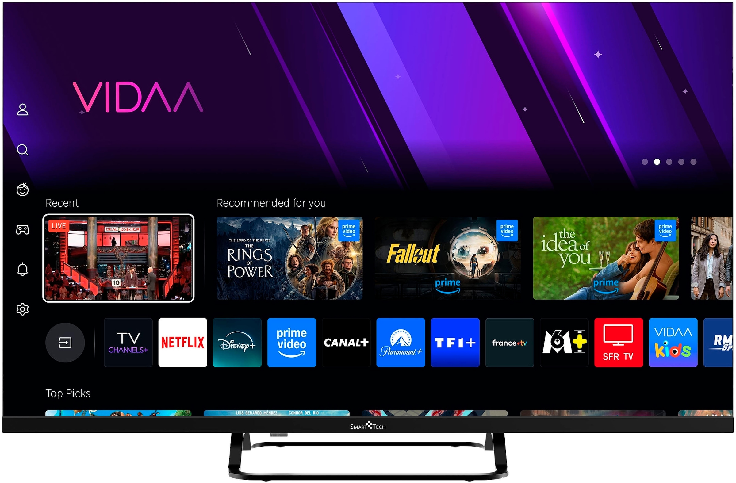 Smart Tech LED-Fernseher »32HV02V« 80 cm/32 ″ HD ready Smart-TV