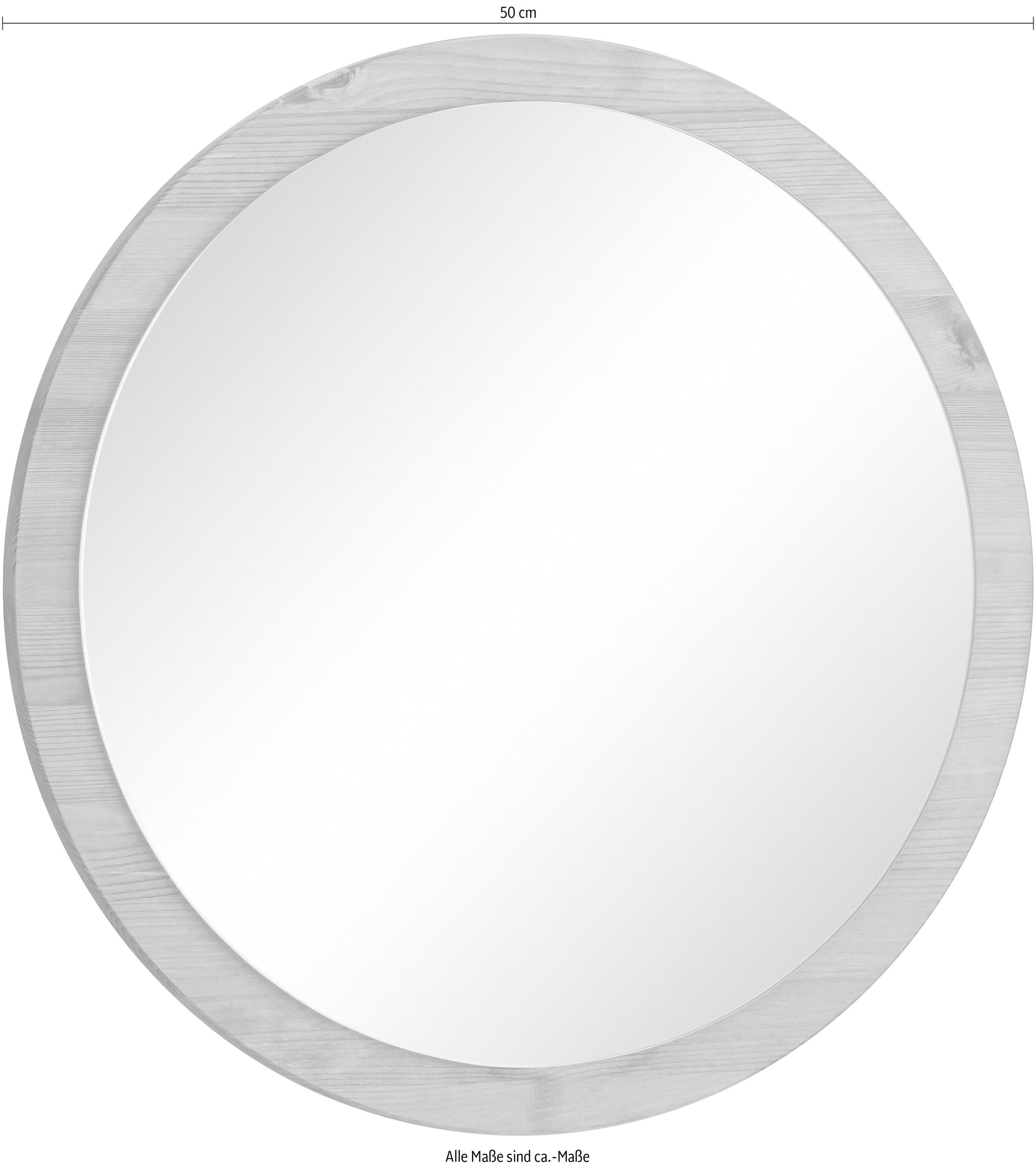 Home affaire Badspiegel »Ayanna«, Spiegel, 50 cm Durchmesser