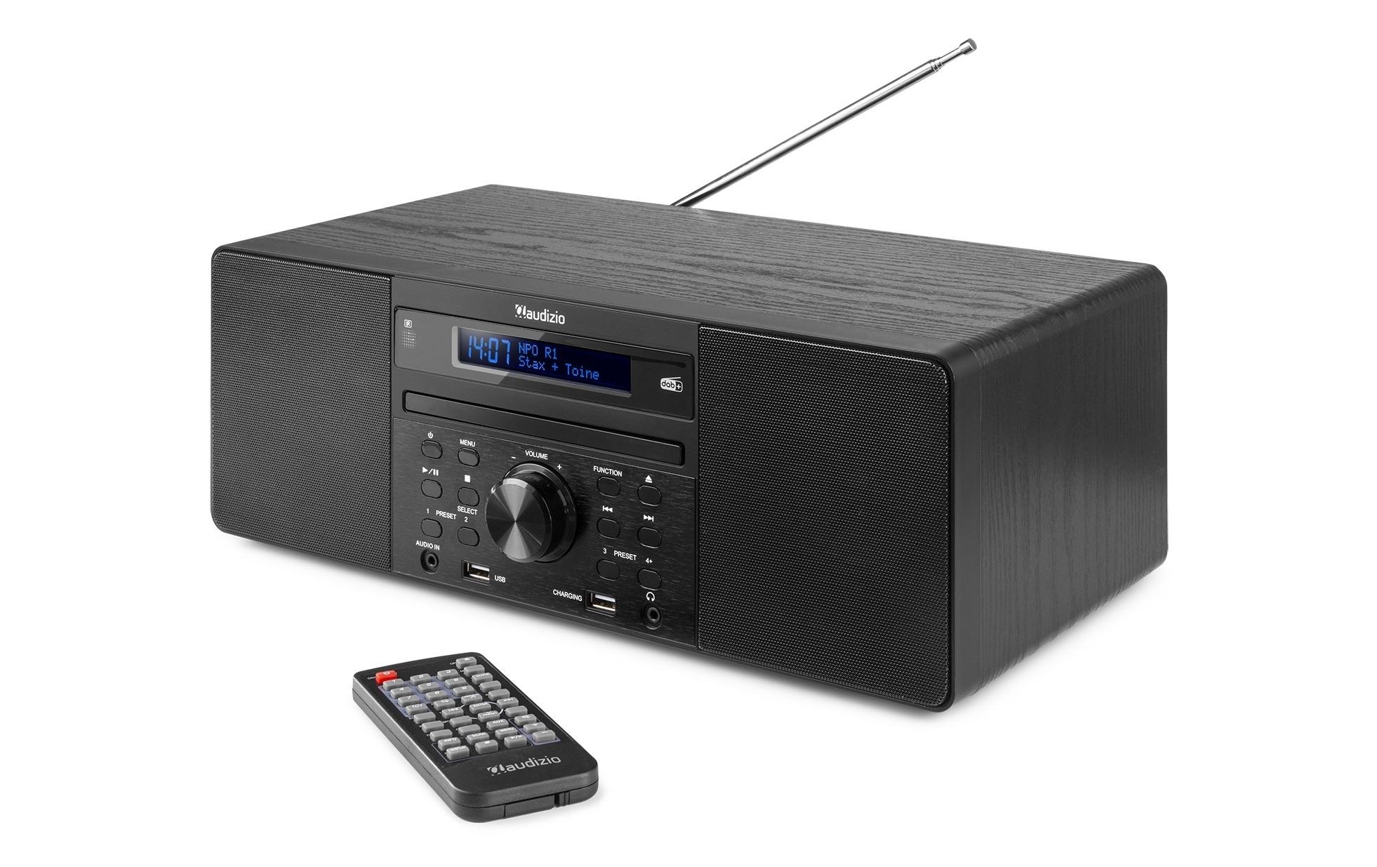 AUDIZIO CD-Radiorecorder »Prato« ( Digitalradio (DAB+) | FM-Tuner 60 W)