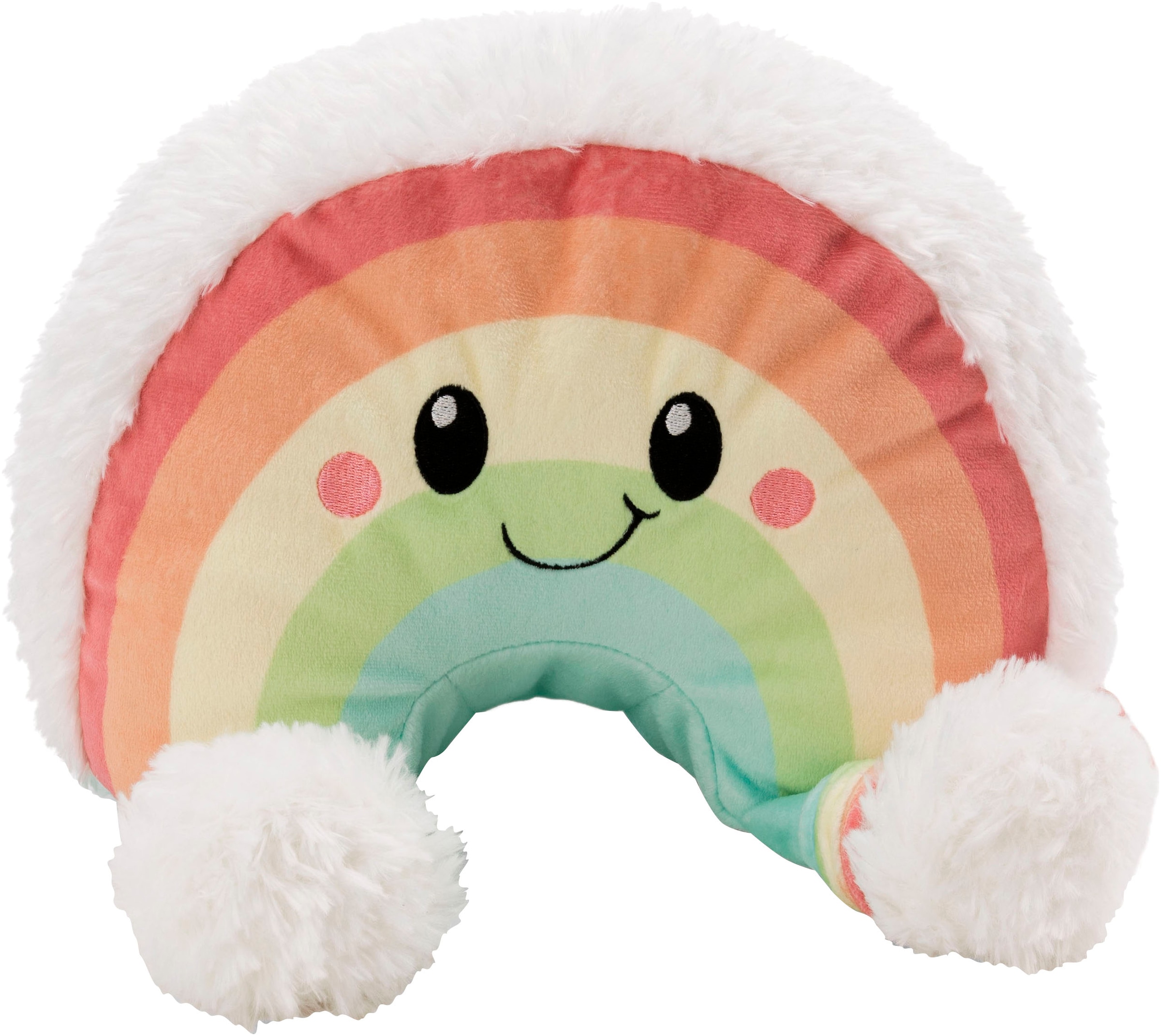 Nici Kuscheltier »Classic Bear, Regenbogen Nibsi, 28 cm schlenkernd«, schlenkernd; enthält recyceltes Material (Global Recycled Standard)
