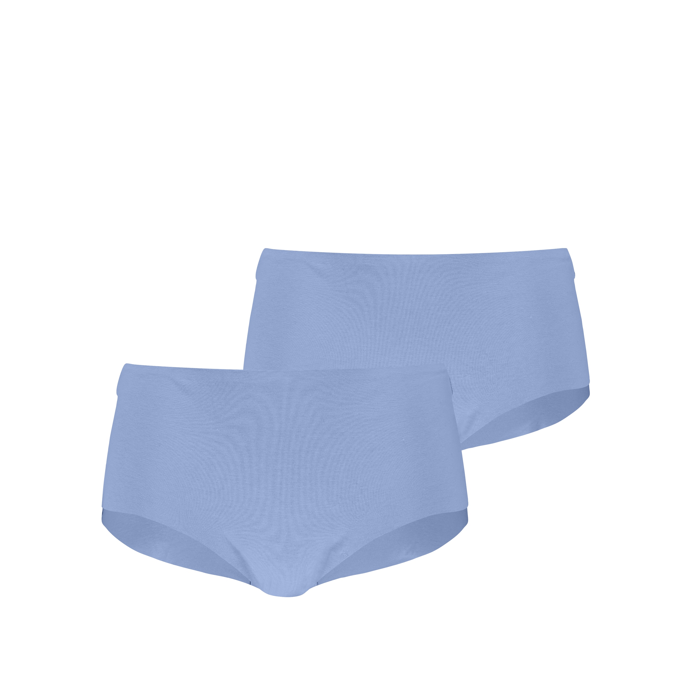 PUMA Panty "PUMA WOMEN INVISIBLE COTTON MINI SHORTS 2P" nahtlose Ränder für eine unsichtbare Passform