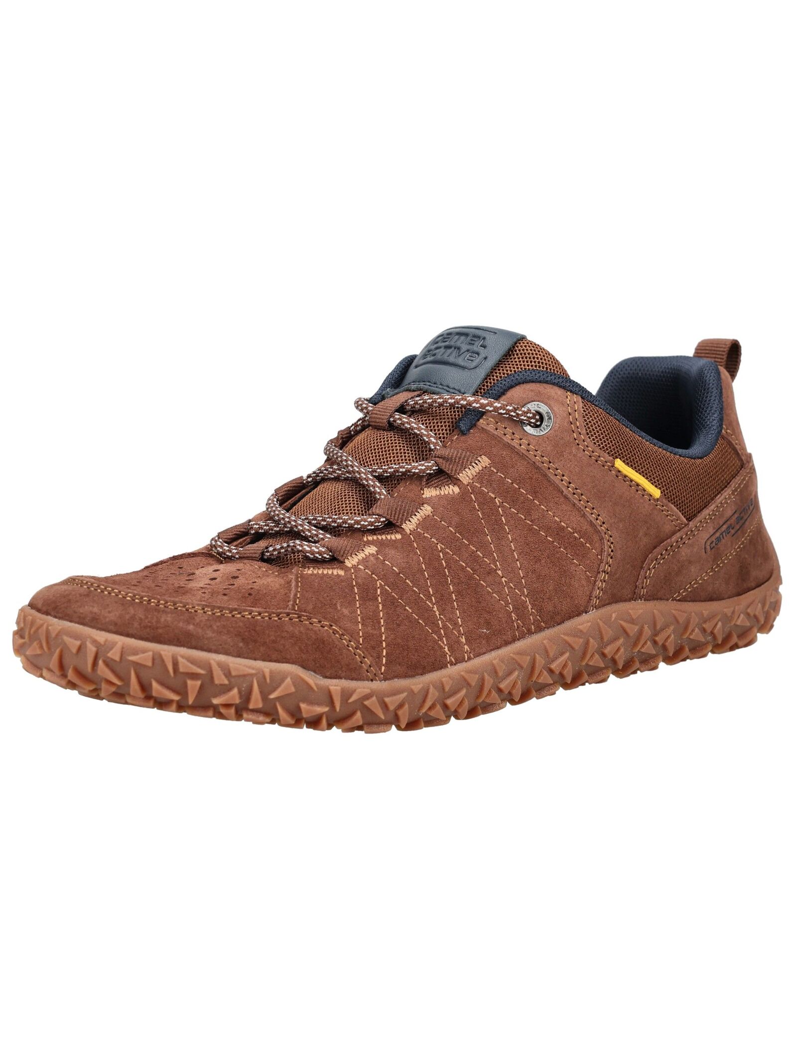 camel active Schnürschuh "camel active Barfußschuhe Halbschuhe Veloursleder"