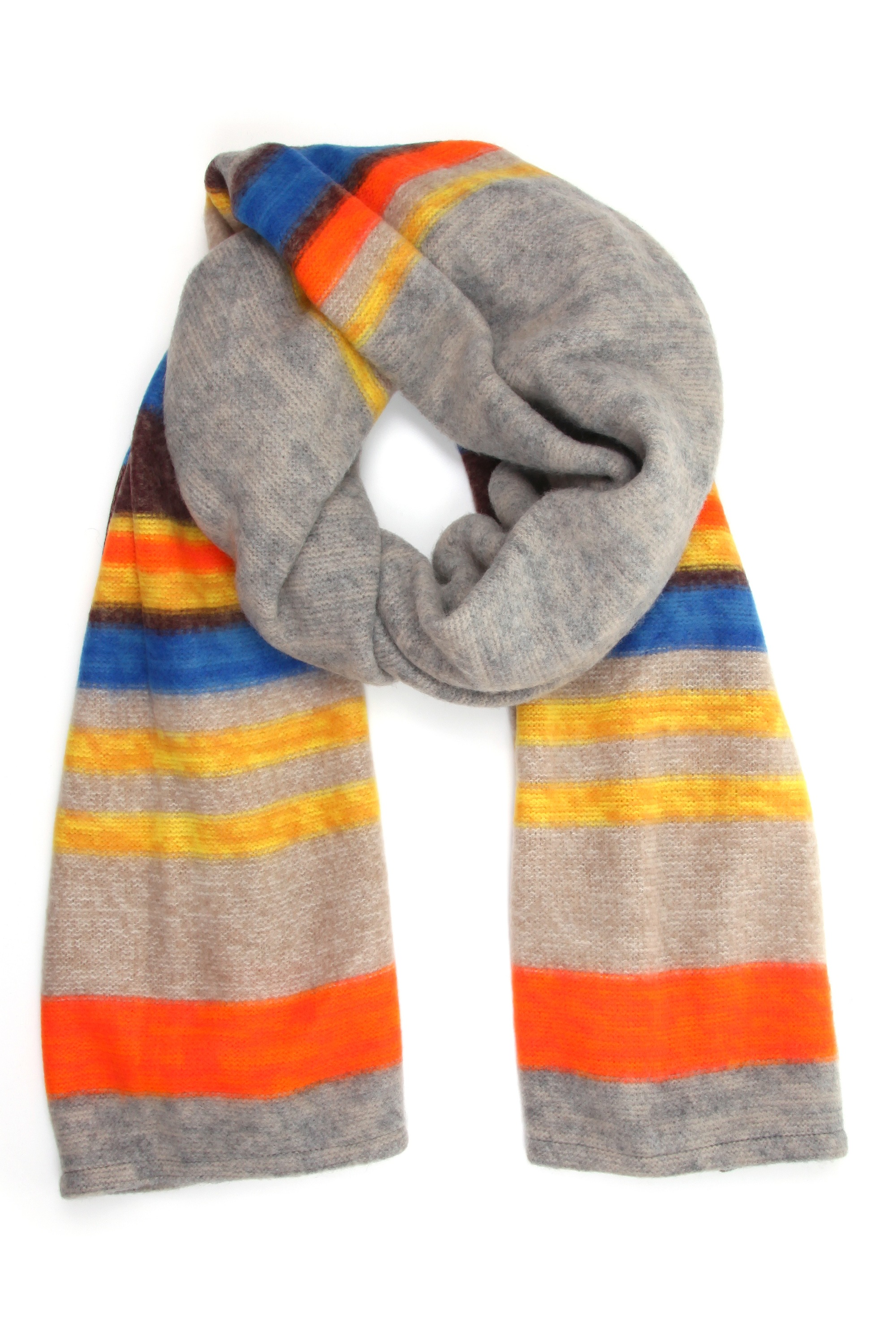 COLLEZIONE ALESSANDRO Modeschal "Bea" 1 Stk. kuschelig weich in Steifenopti günstig online kaufen