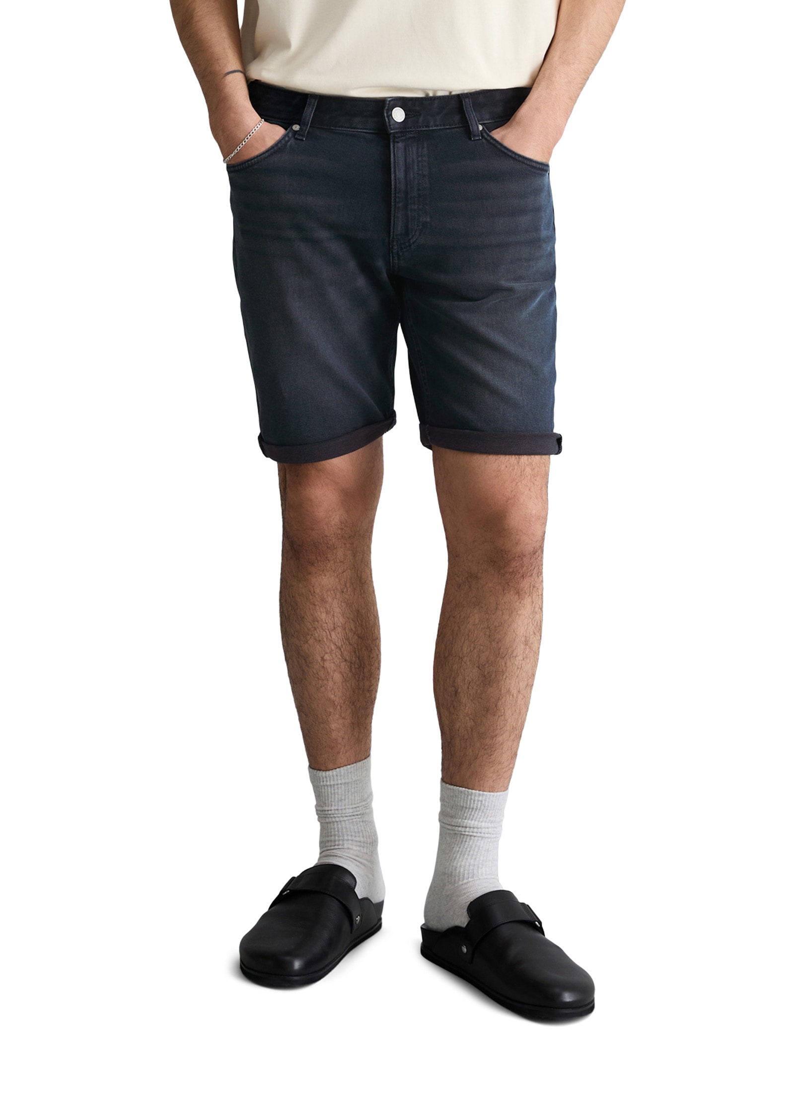 Marc OPolo DENIM Shorts "aus Bio-Baumwoll-Mix"
