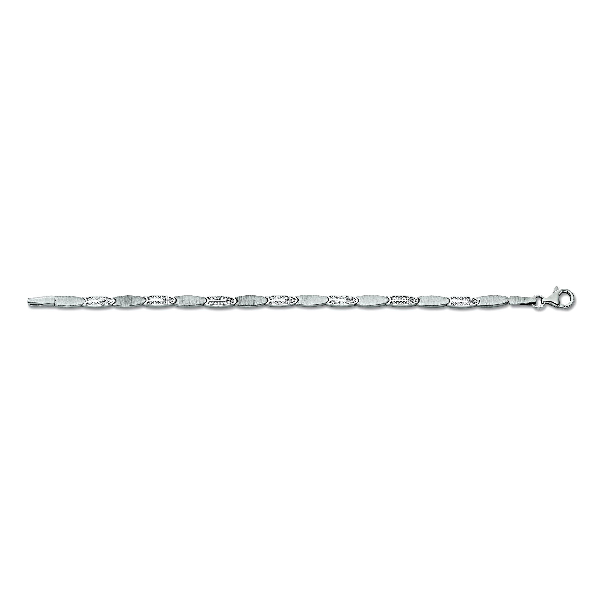 ONE ELEMENT Silberarmband »Zirkonia Armband aus 925 Silber 17 cm«, ein Hauch von Luxus für den Alltag