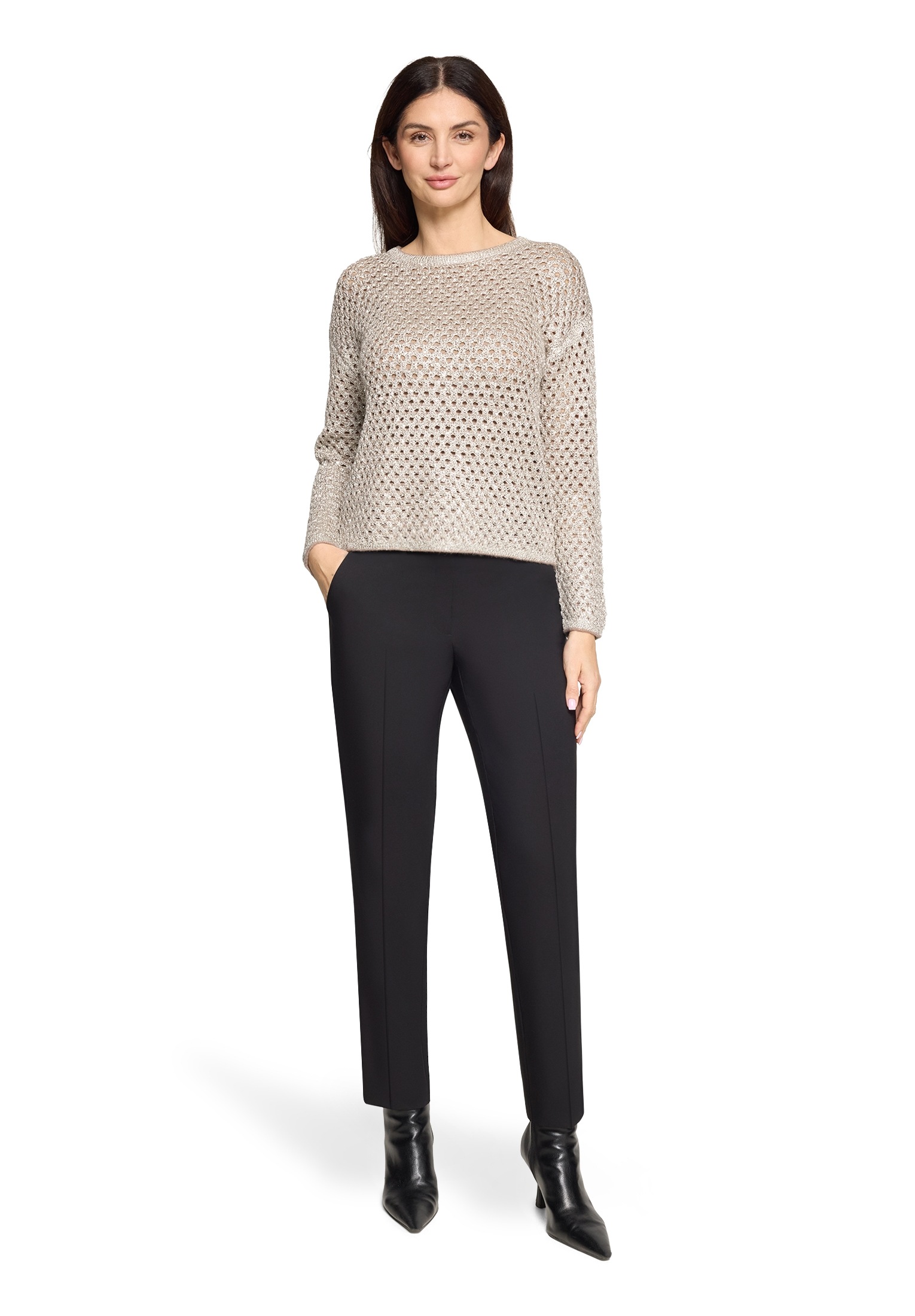 Betty Barclay Strickpullover "Damen mit Lochmuster" 1 Stk. günstig online kaufen