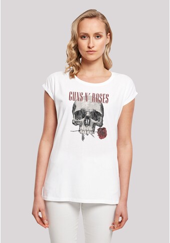 T-Shirt »Guns 'n' Roses Flower Skull Rock Musik Band«