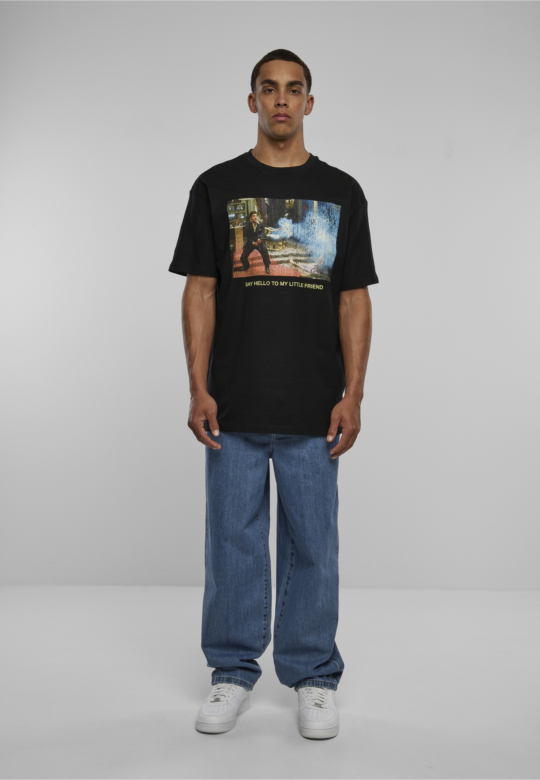 Upscale by Mister Tee T-Shirt »Upscale by Mister Tee Herren Scarface Little Friend Oversize Tee« 1