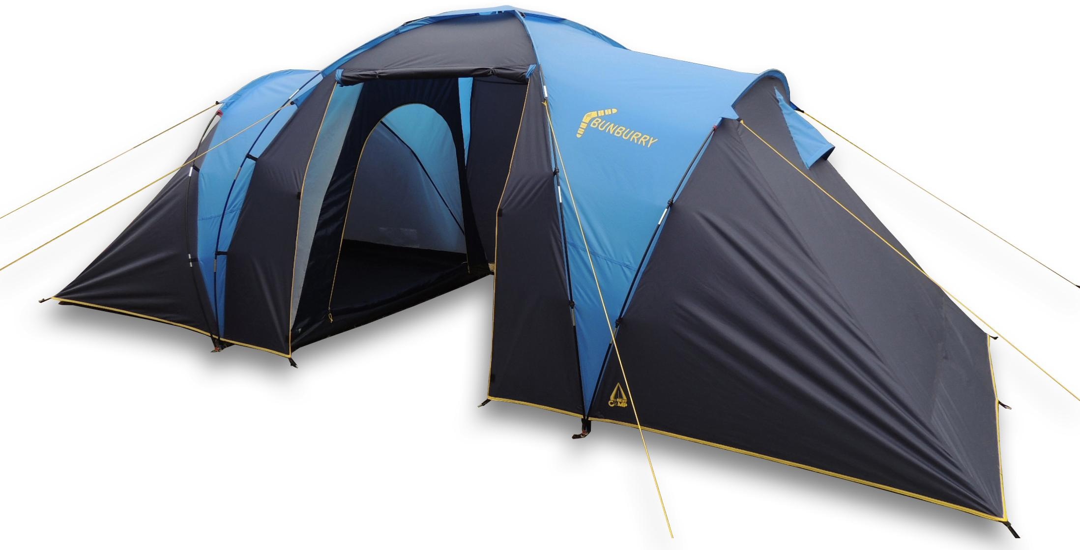 Best Camp Kuppelzelt »Bunburry 4«, 4 Personen, (Set, 2 tlg., mit Transporttasche)