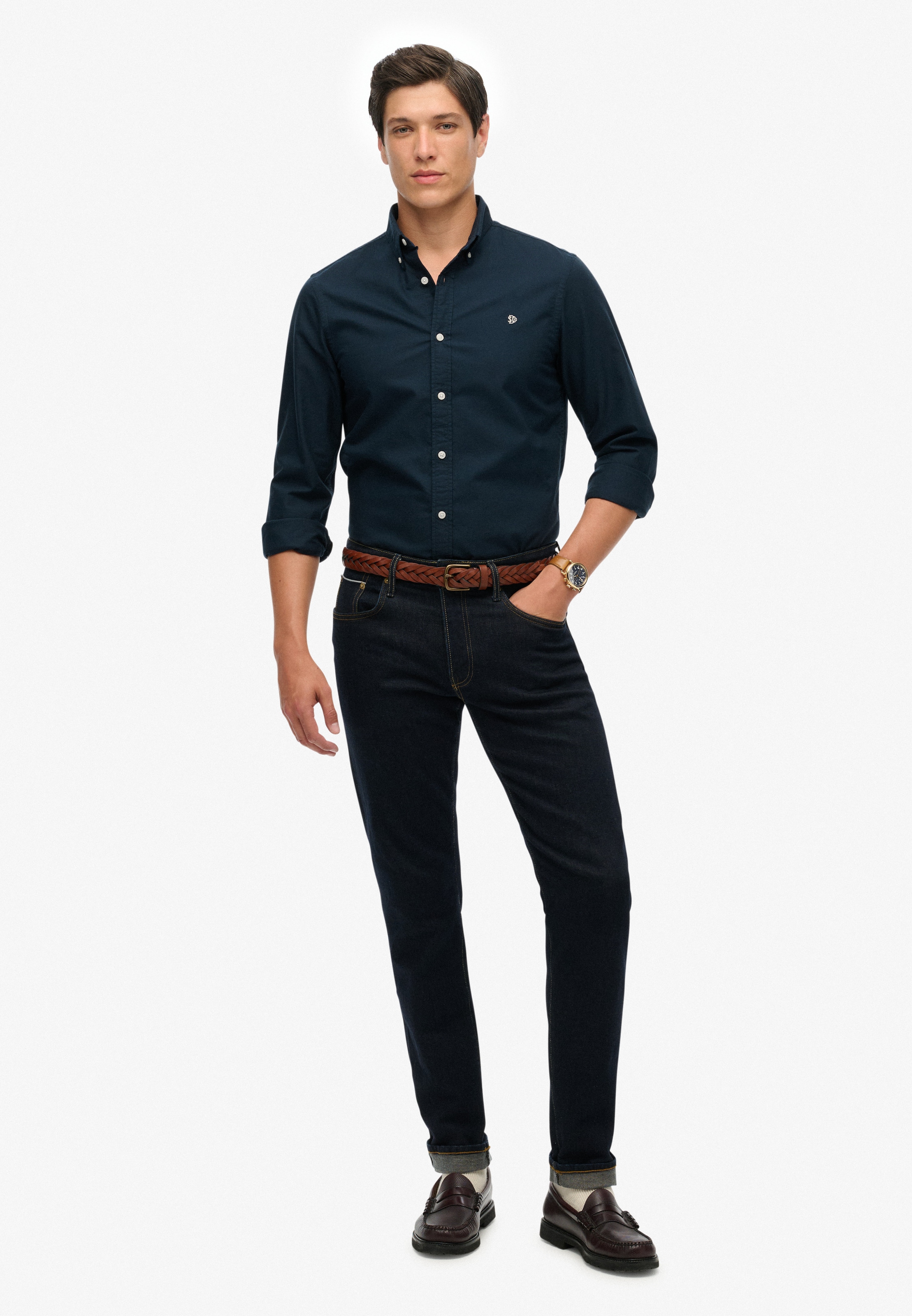 Superdry Langarmhemd »CLASSIC OXFORD L/S SHIRT«